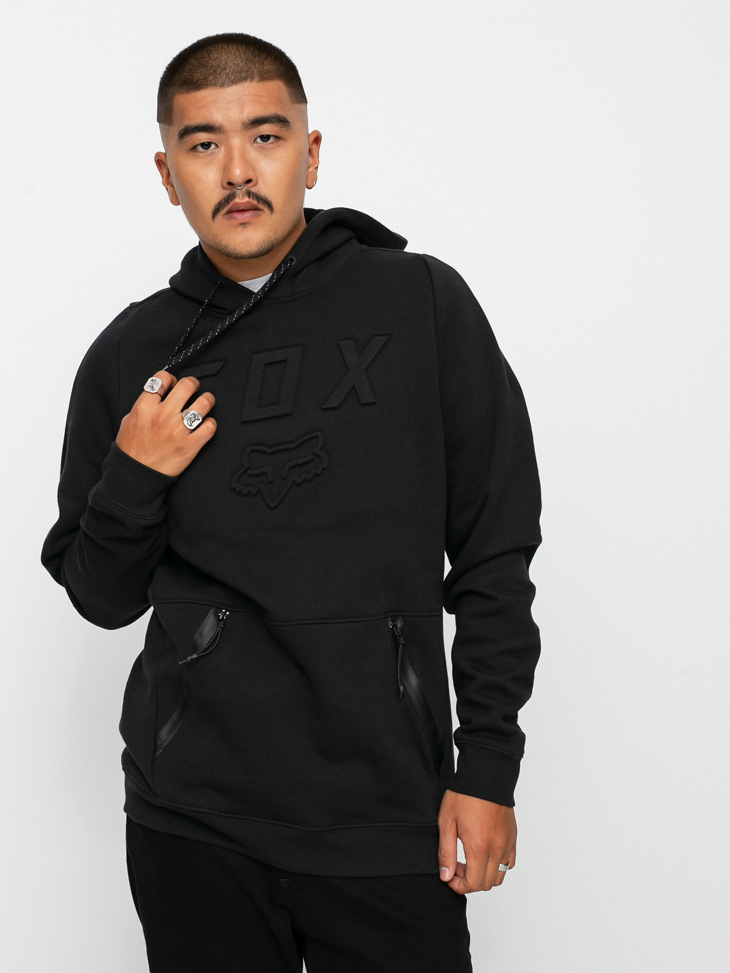 Fox Backlash Dwr HD Kapucnis pulóver (blk)