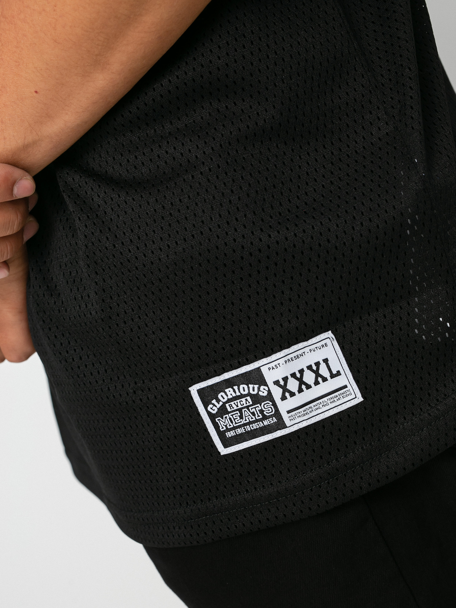 RVCA Matty Practice Jerse póló (black)