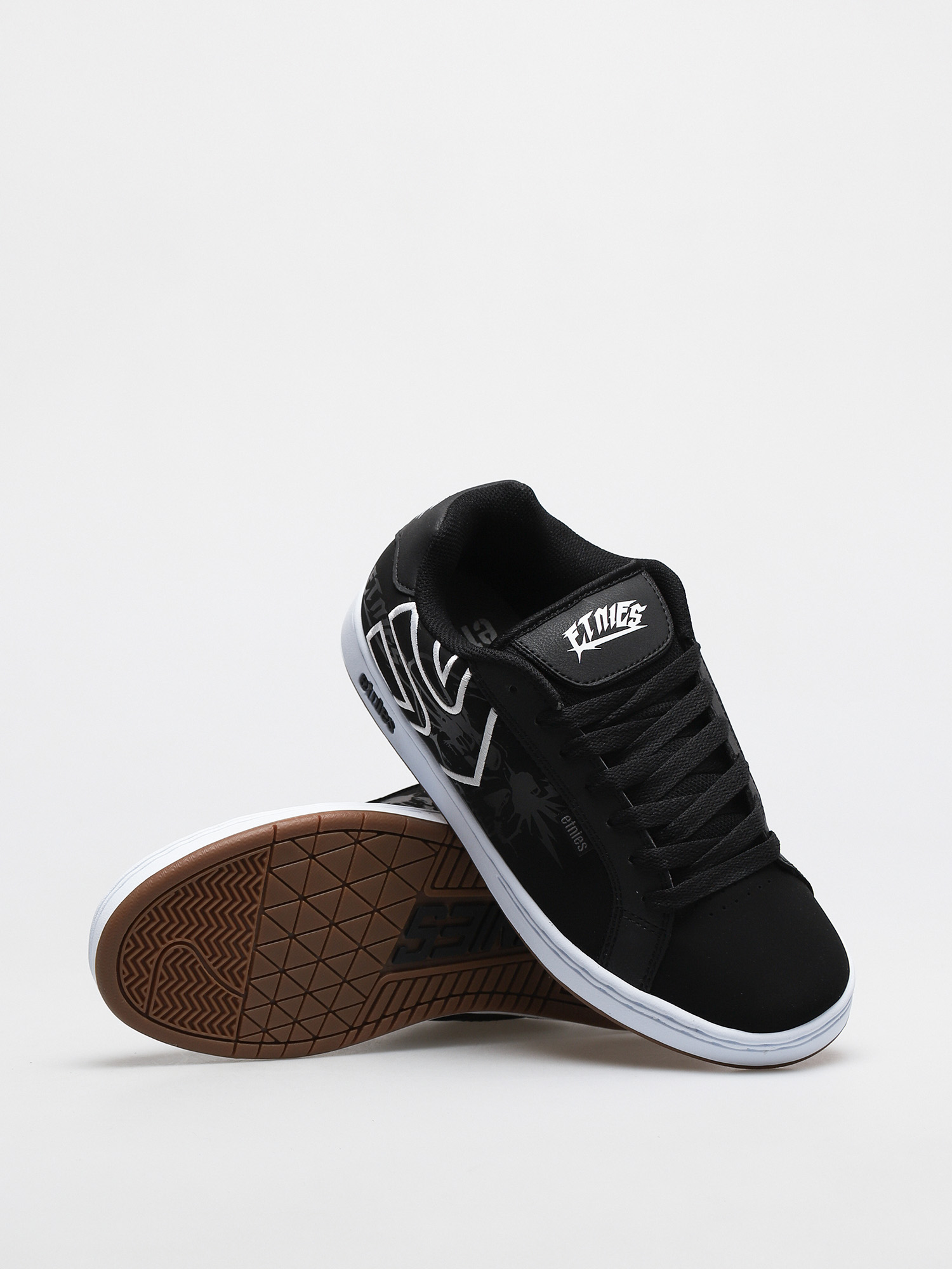 Etnies Fader Cipők (black/skulls)