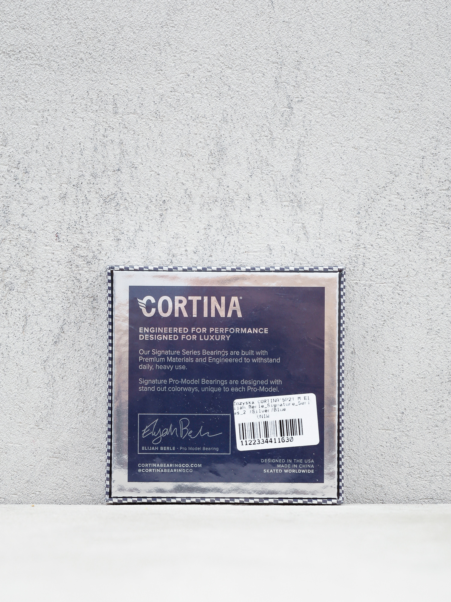 Cortina Elijah Berle Signature Series 2 Csapágy (silver/blue)