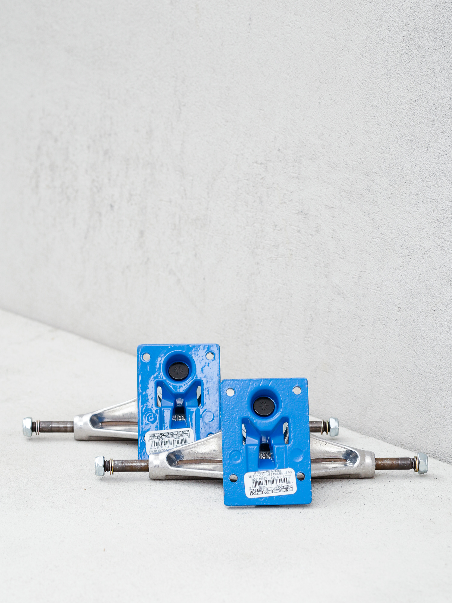 Venture Og Dots Gördeszka felfüggesztés (polished/blue)