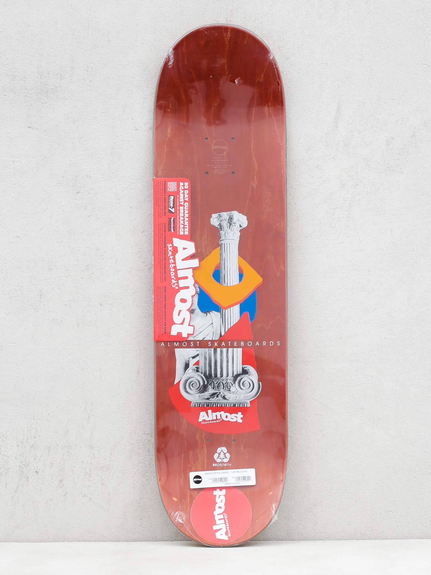 Almost Yuri Relics R7 Gördeszka lap (yellow)