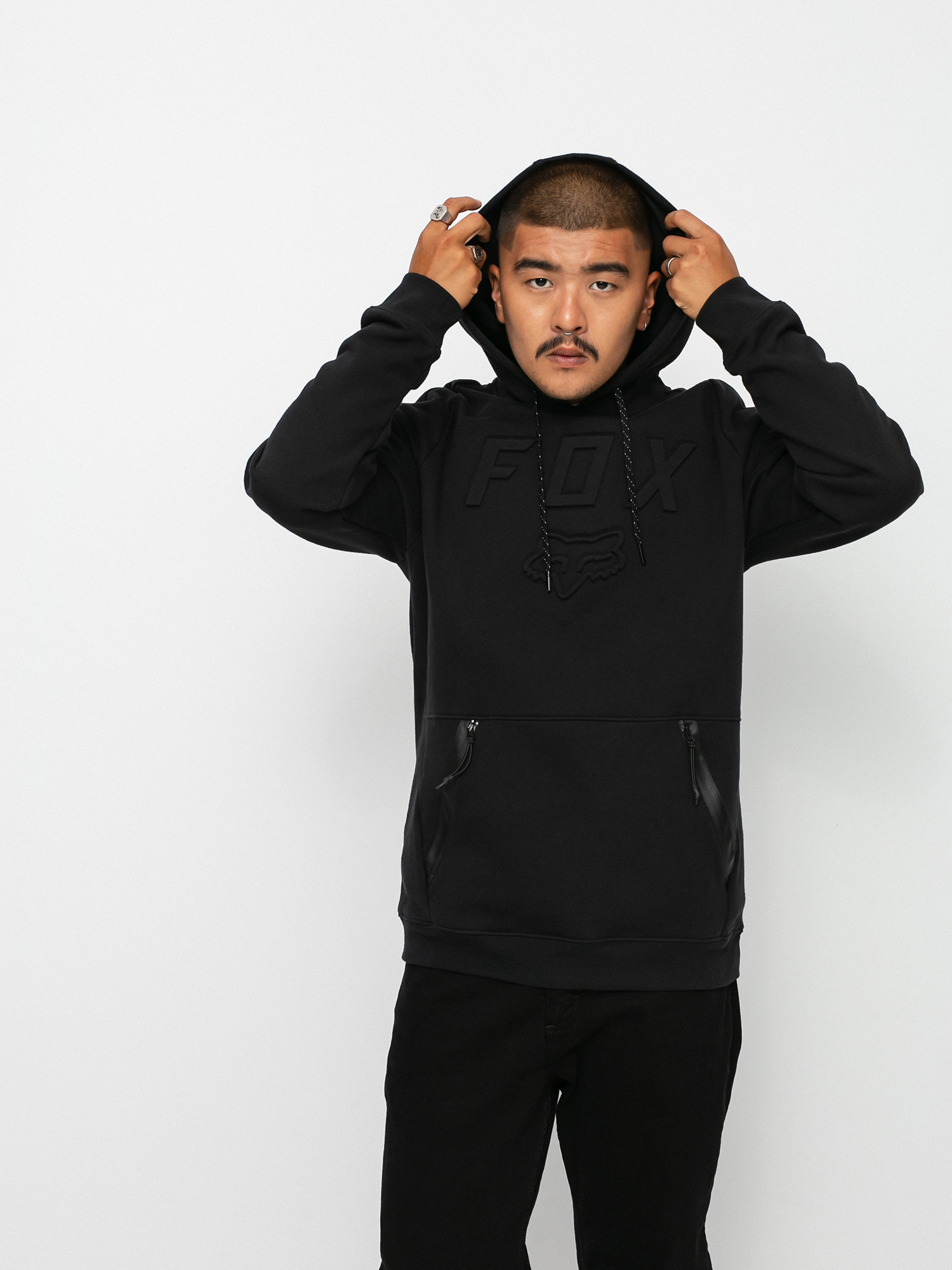 Fox Backlash Dwr HD Kapucnis pulóver (blk)