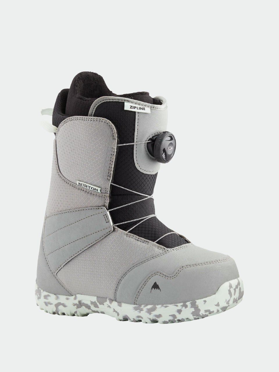 Burton Zipline Boa JR Snowboard cipők (gray/neo mint)