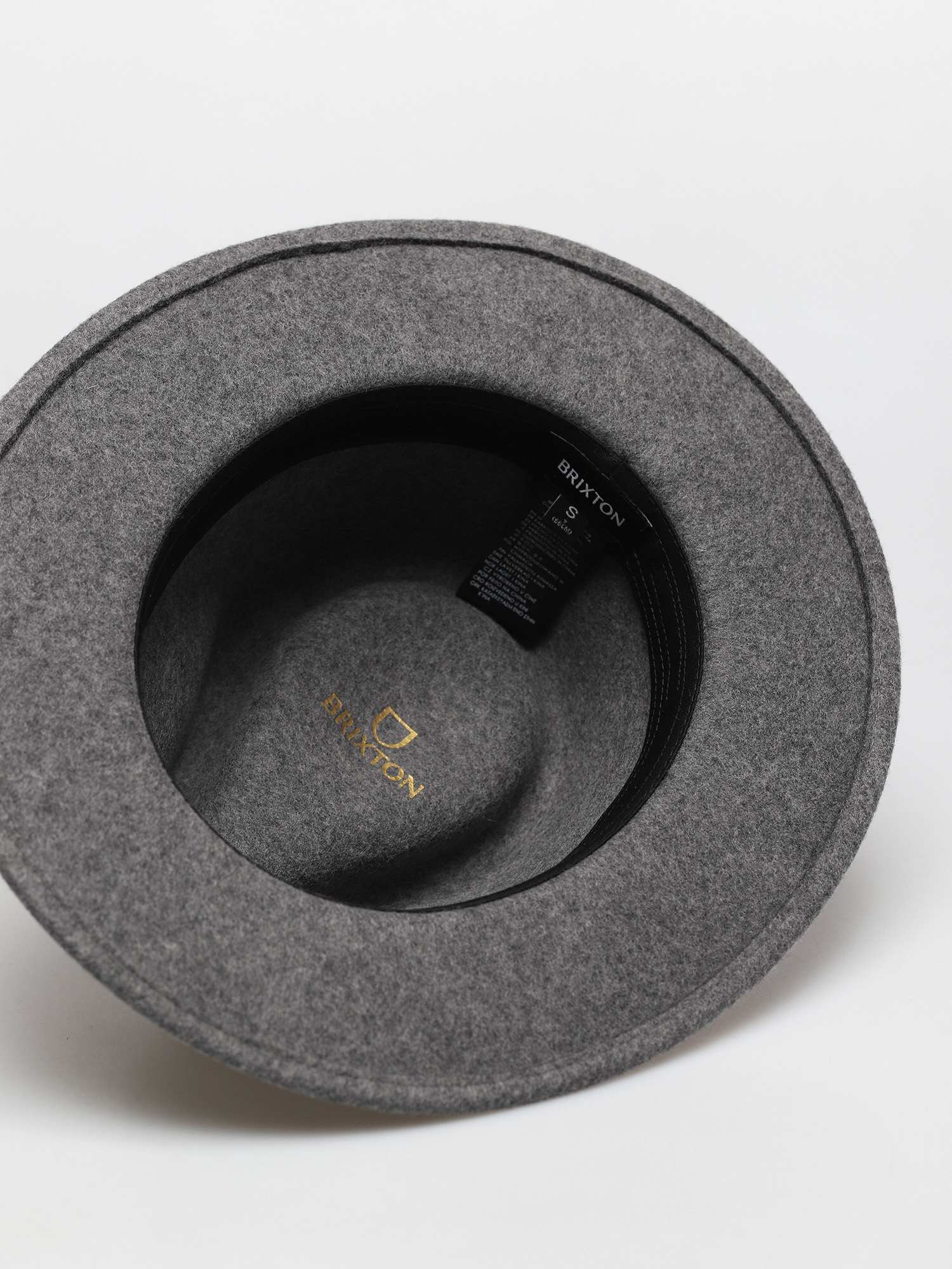 Brixton Messer Fedora Kalap (heather grey)