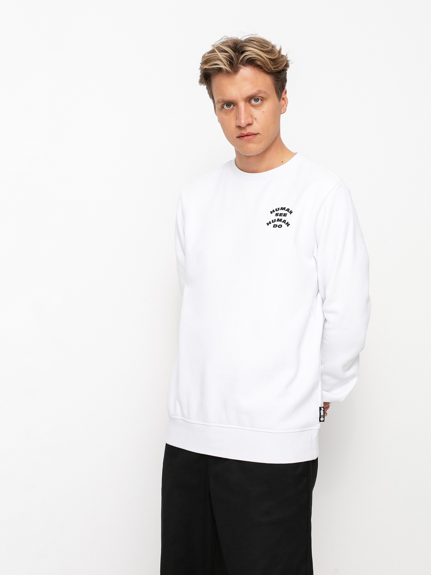 Element Pota Dominion Pulóver (optic white)