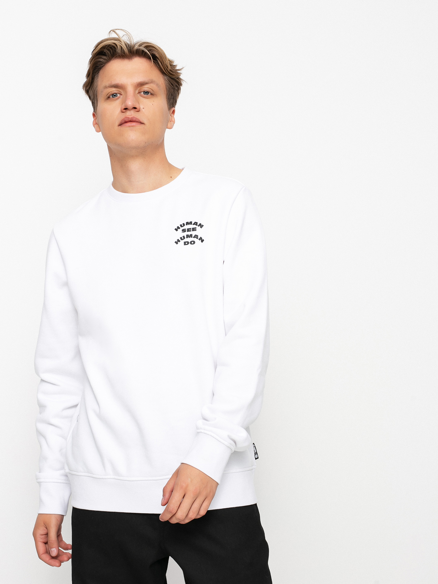 Element Pota Dominion Pulóver (optic white)