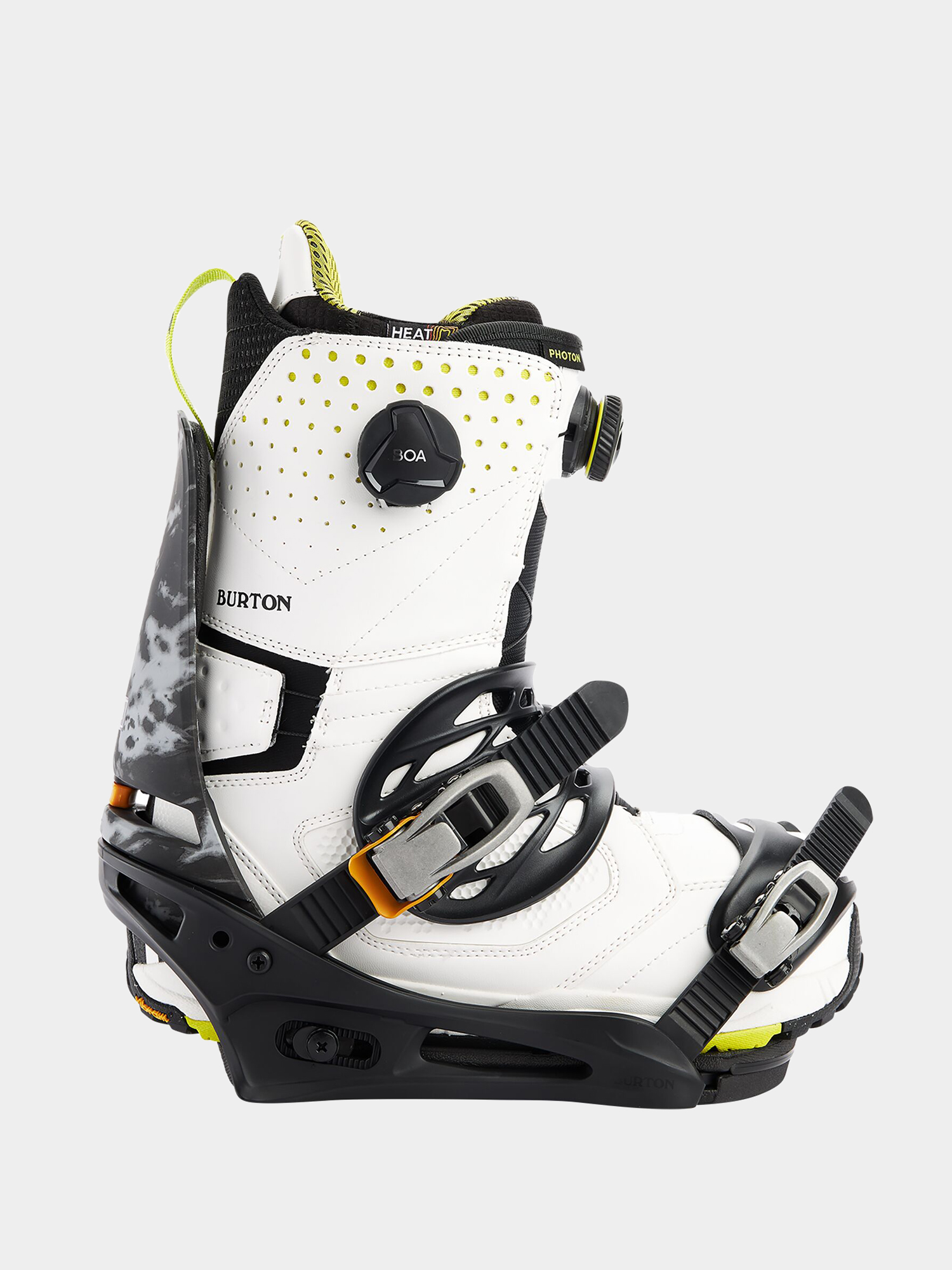 Férfi Burton Cartel Reflex Snowboard kötés (gray acid wash)