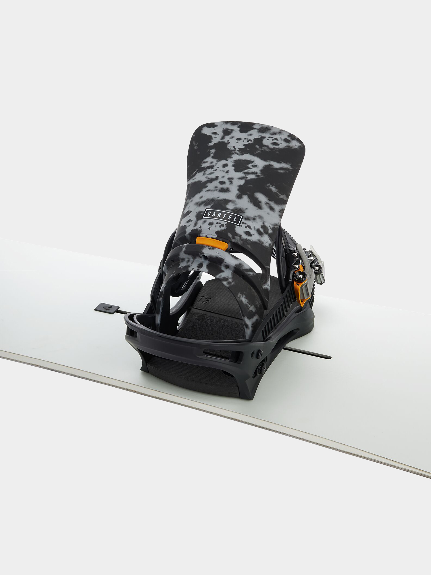 Férfi Burton Cartel Reflex Snowboard kötés (gray acid wash)