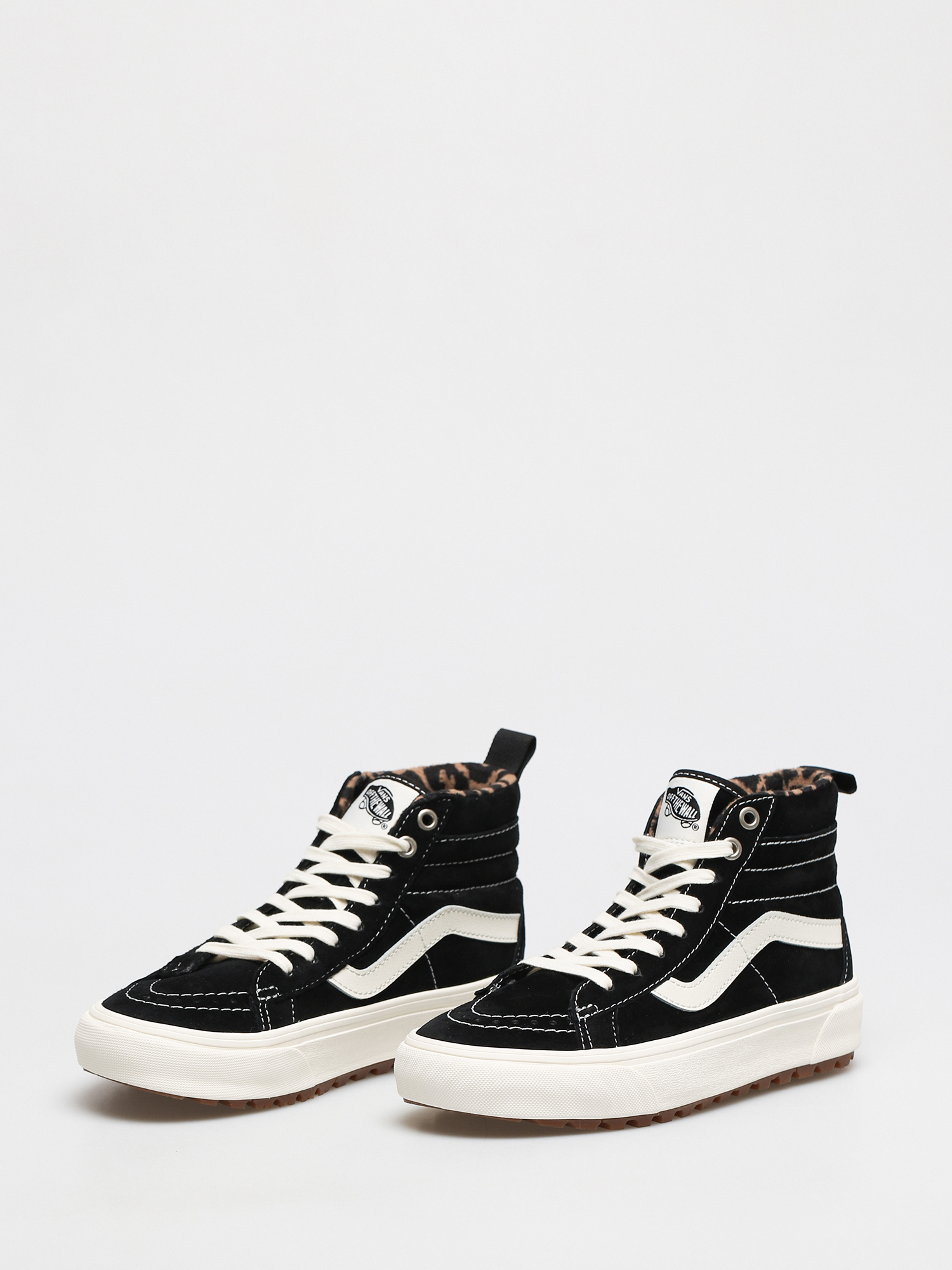 Vans Sk8 Hi MTE 1 Cipők (suede/black/leopard)