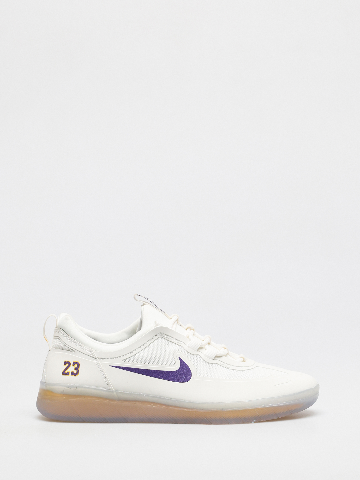Nike SB Nyjah Free 2 NBA Cipők (summit white/court purple amarillo)