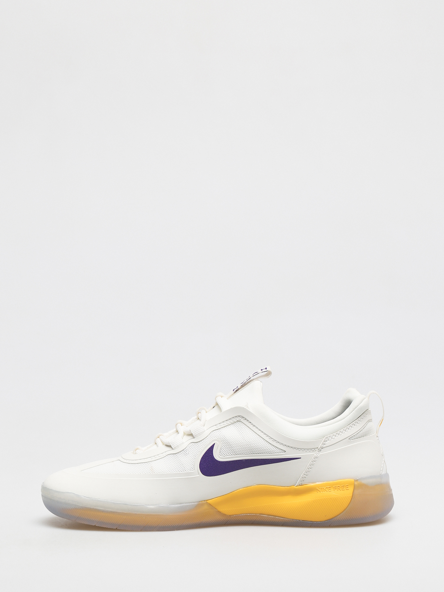 Nike SB Nyjah Free 2 NBA Cipők (summit white/court purple amarillo)