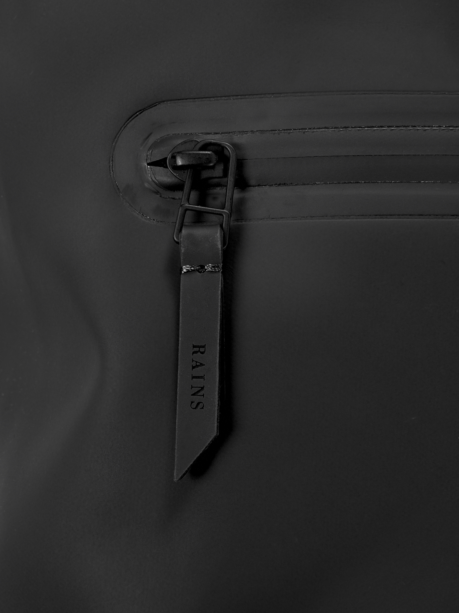 Rains Rolltop Hátizsák (black)