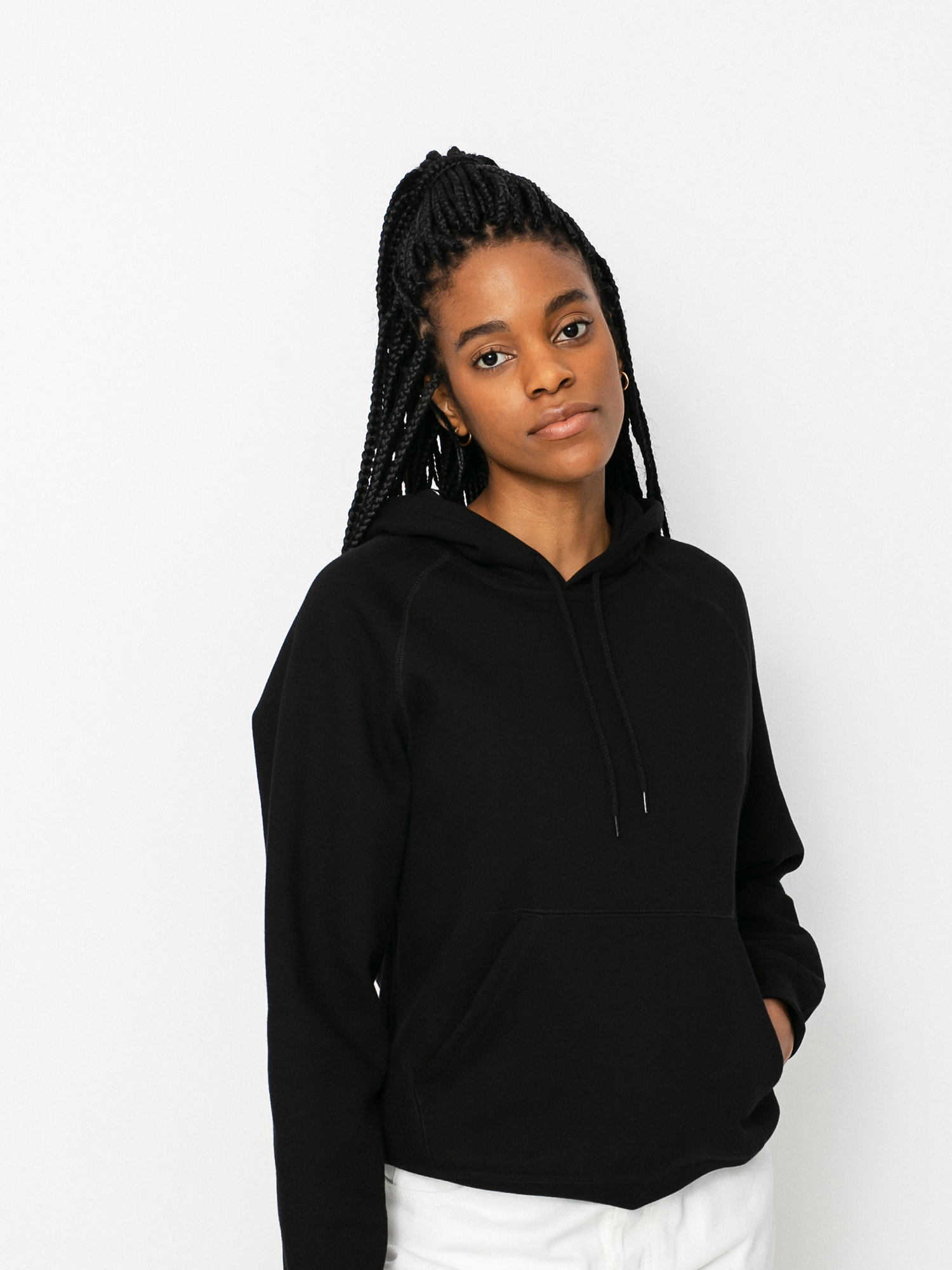 Carhartt WIP Chase HD Kapucnis pulóver Wmn (black/gold)