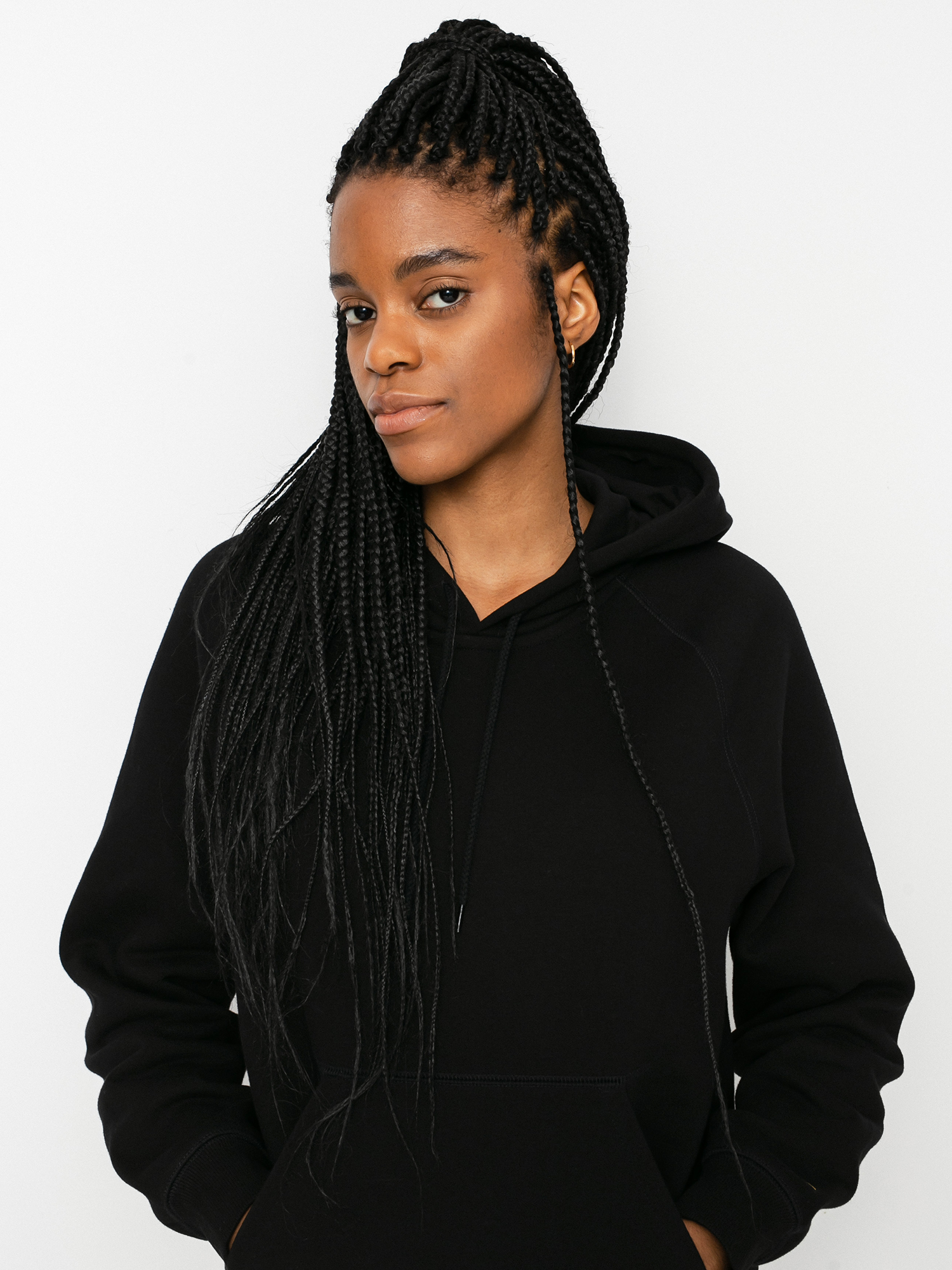 Carhartt WIP Chase HD Kapucnis pulóver Wmn (black/gold)