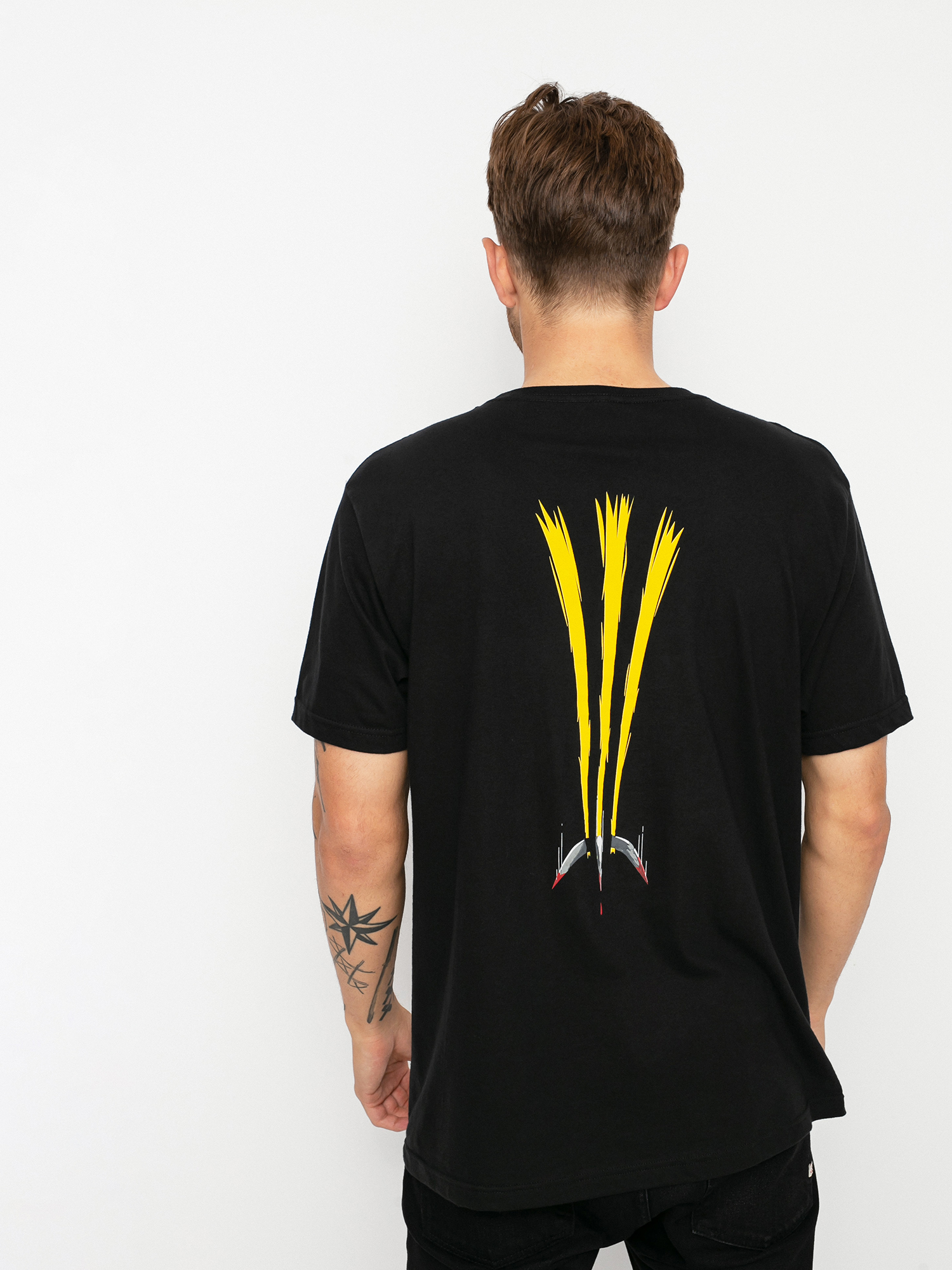 Etnies Wolverine Claw póló (black/gold)