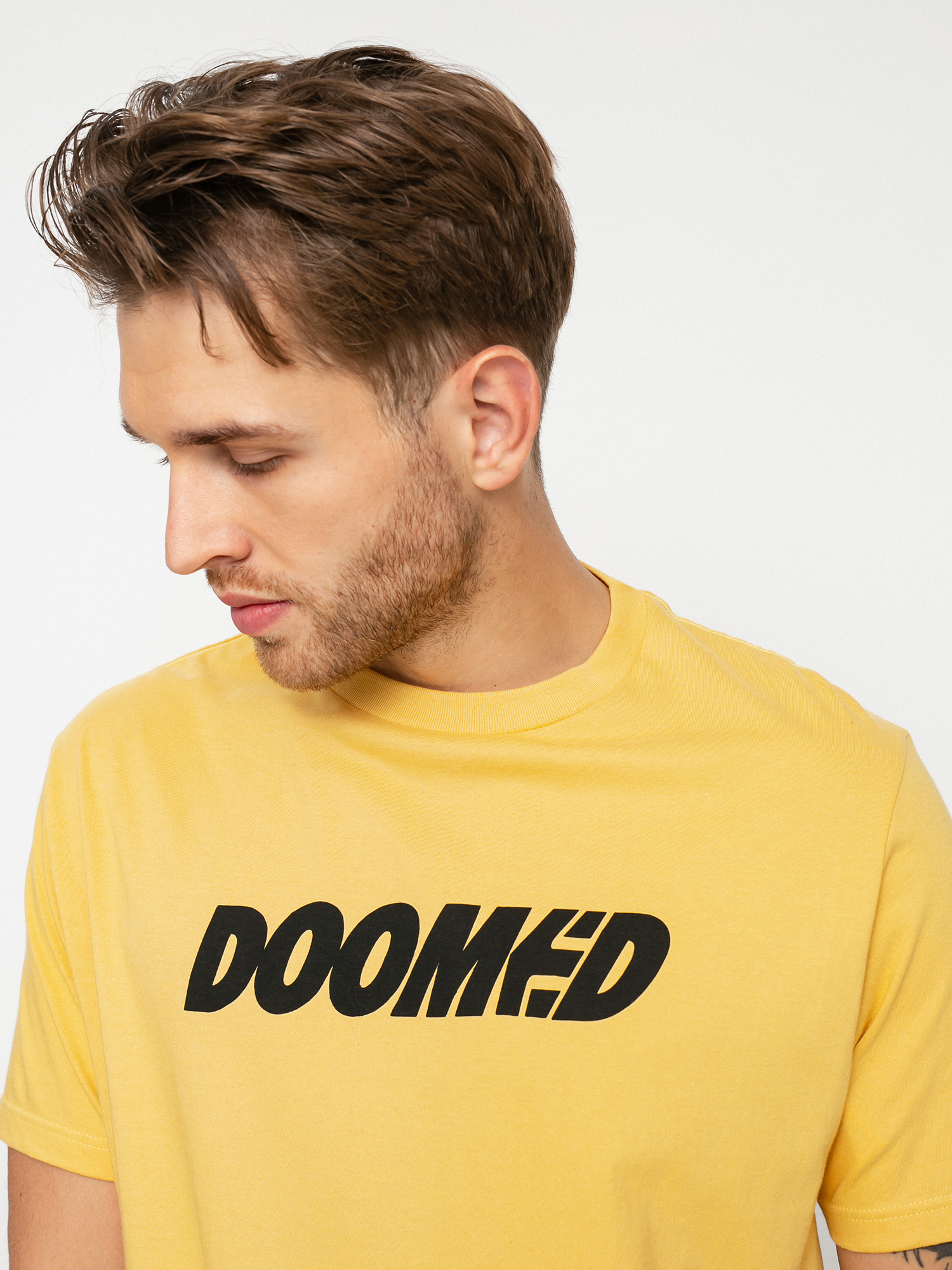 Etnies Doomed póló (mustard)