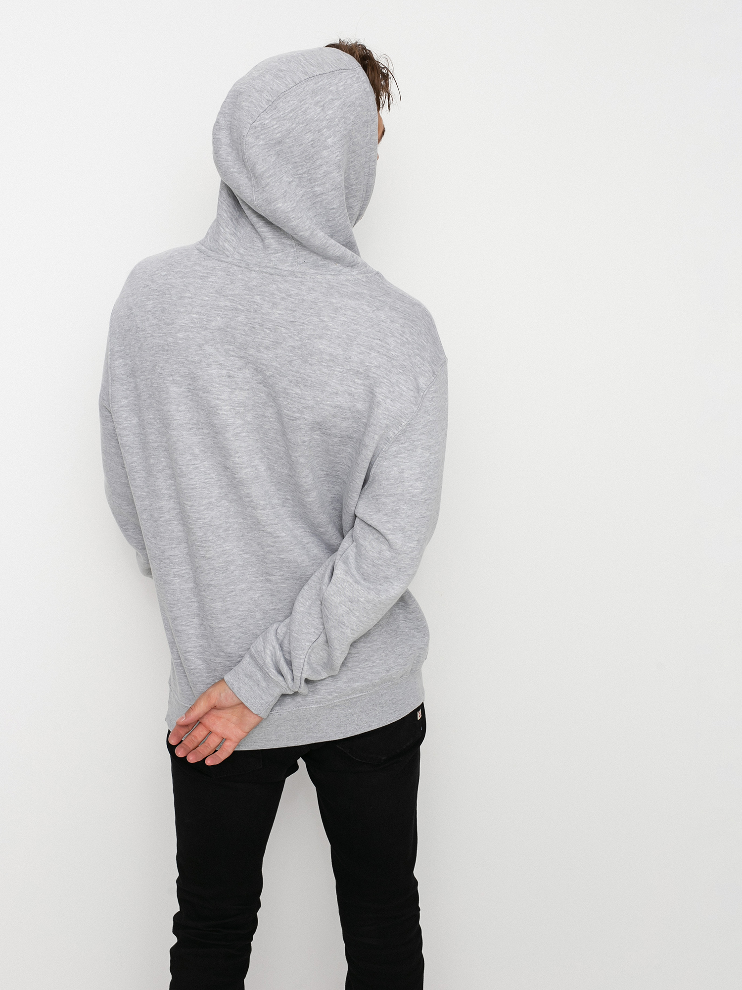 Emerica Micro Pure Patch HD Kapucnis pulóver (grey/heather)