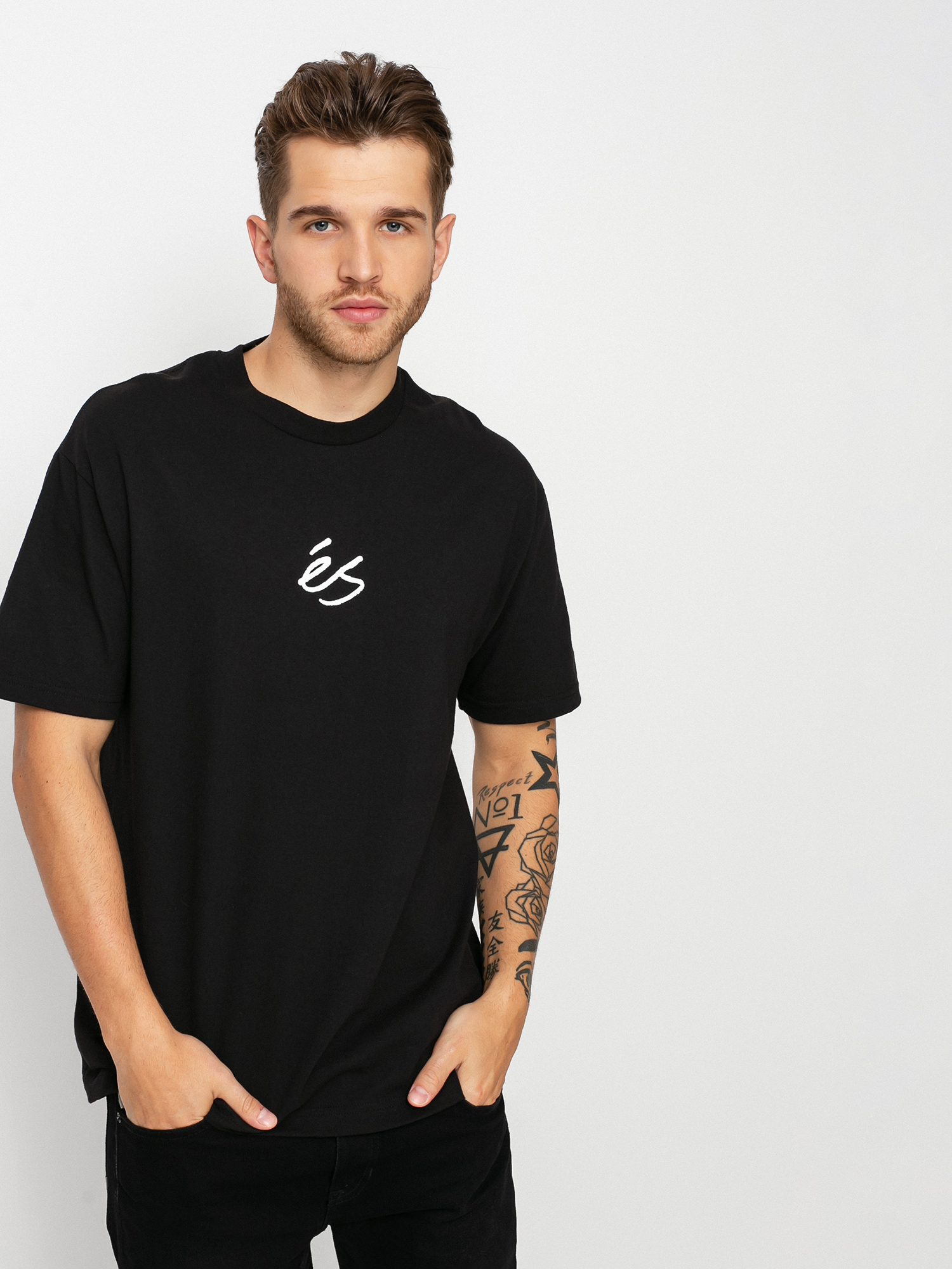eS Mini Script póló (black)
