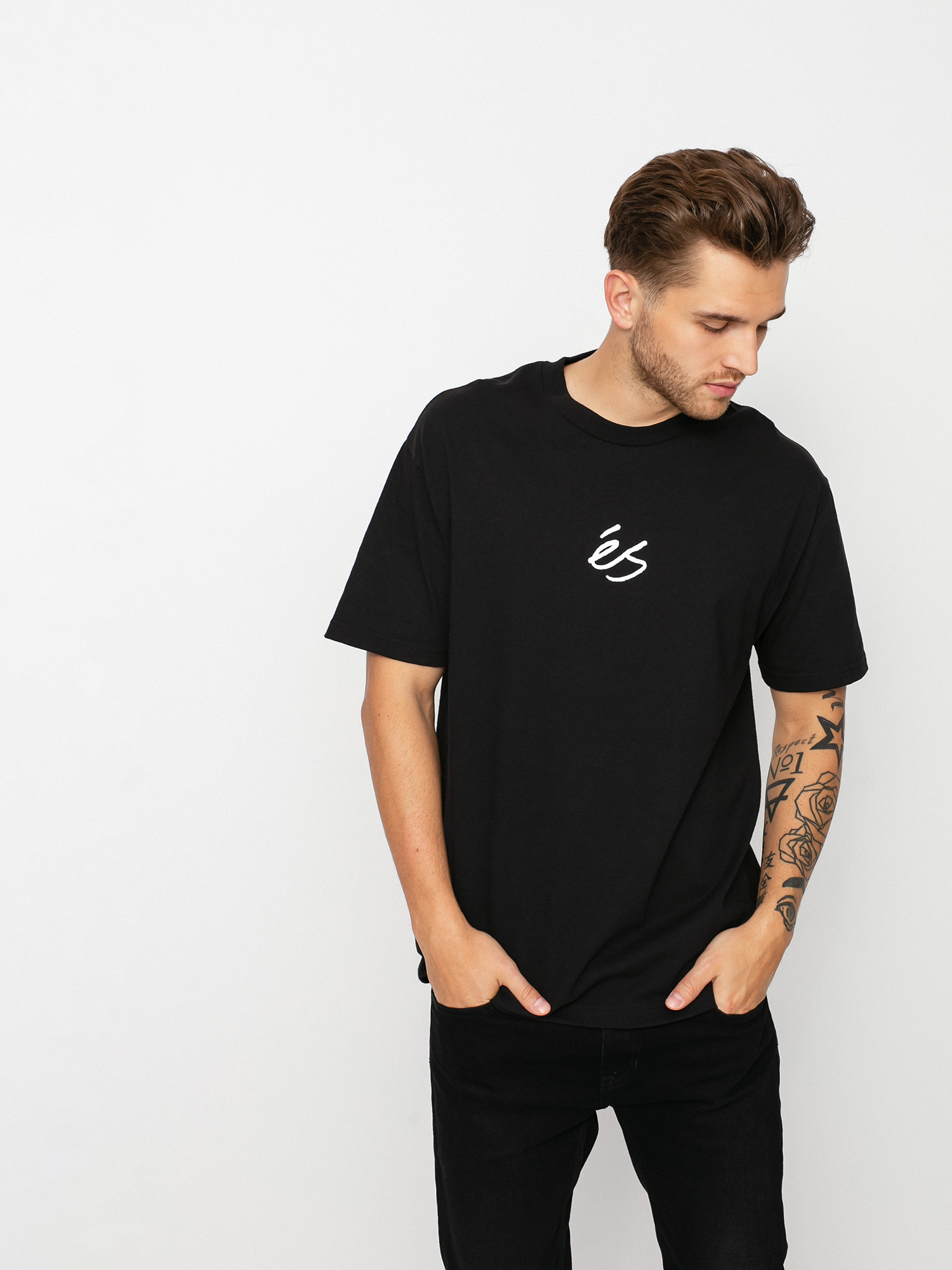 eS Mini Script póló (black)