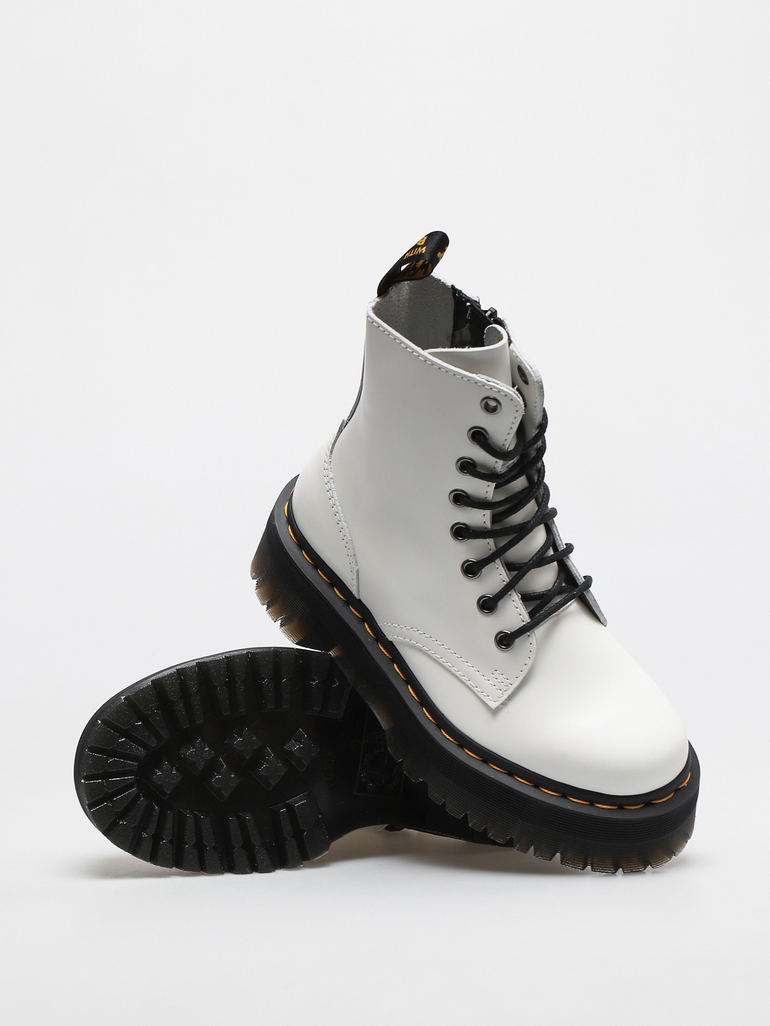 Dr. Martens Jadon Cipők Wmn (smooth white)