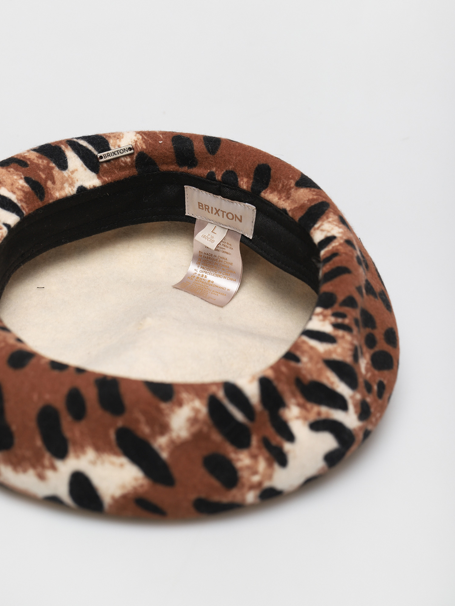 Brixton Beret Audrey Beret Kalap Wmn (leopard)