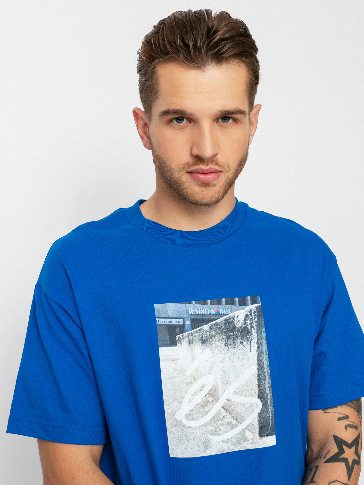 eS My Block Jkwon póló (royal)