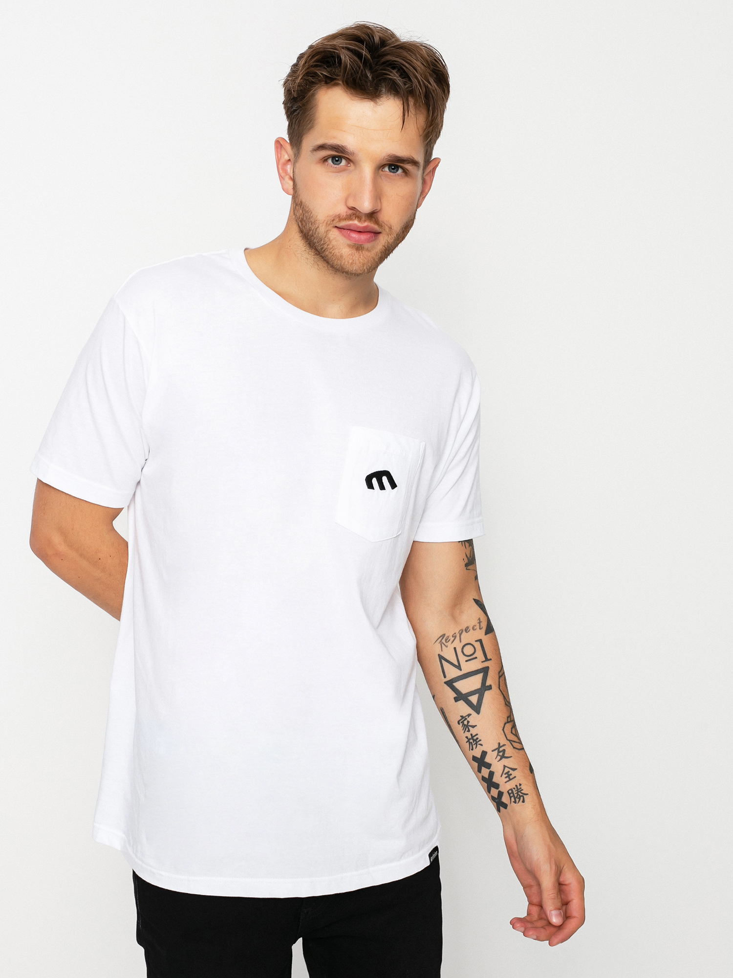 Etnies Style E Pocket póló (white)