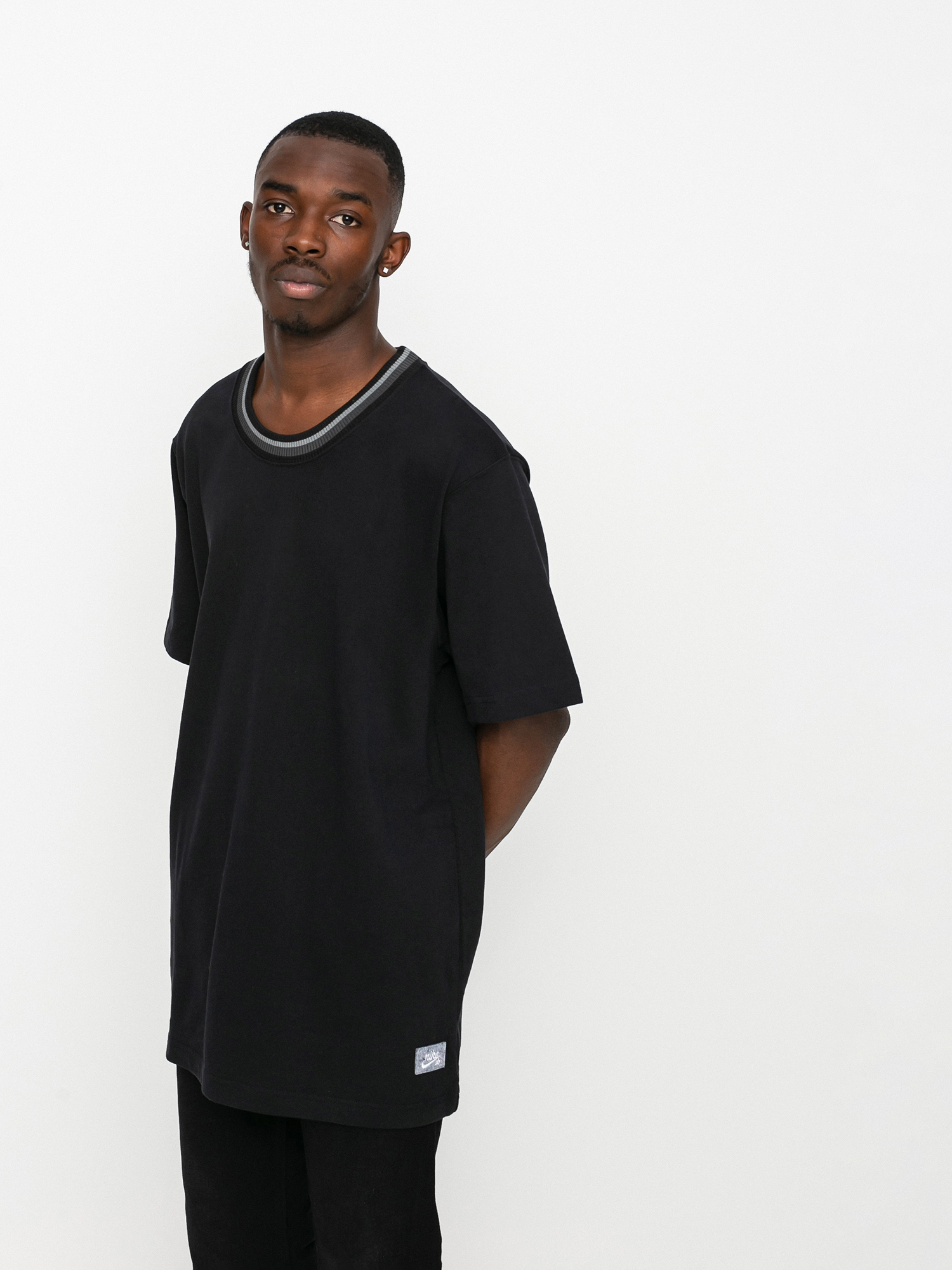 Nike SB Prem SSTNBL CTTN póló (black/sail)