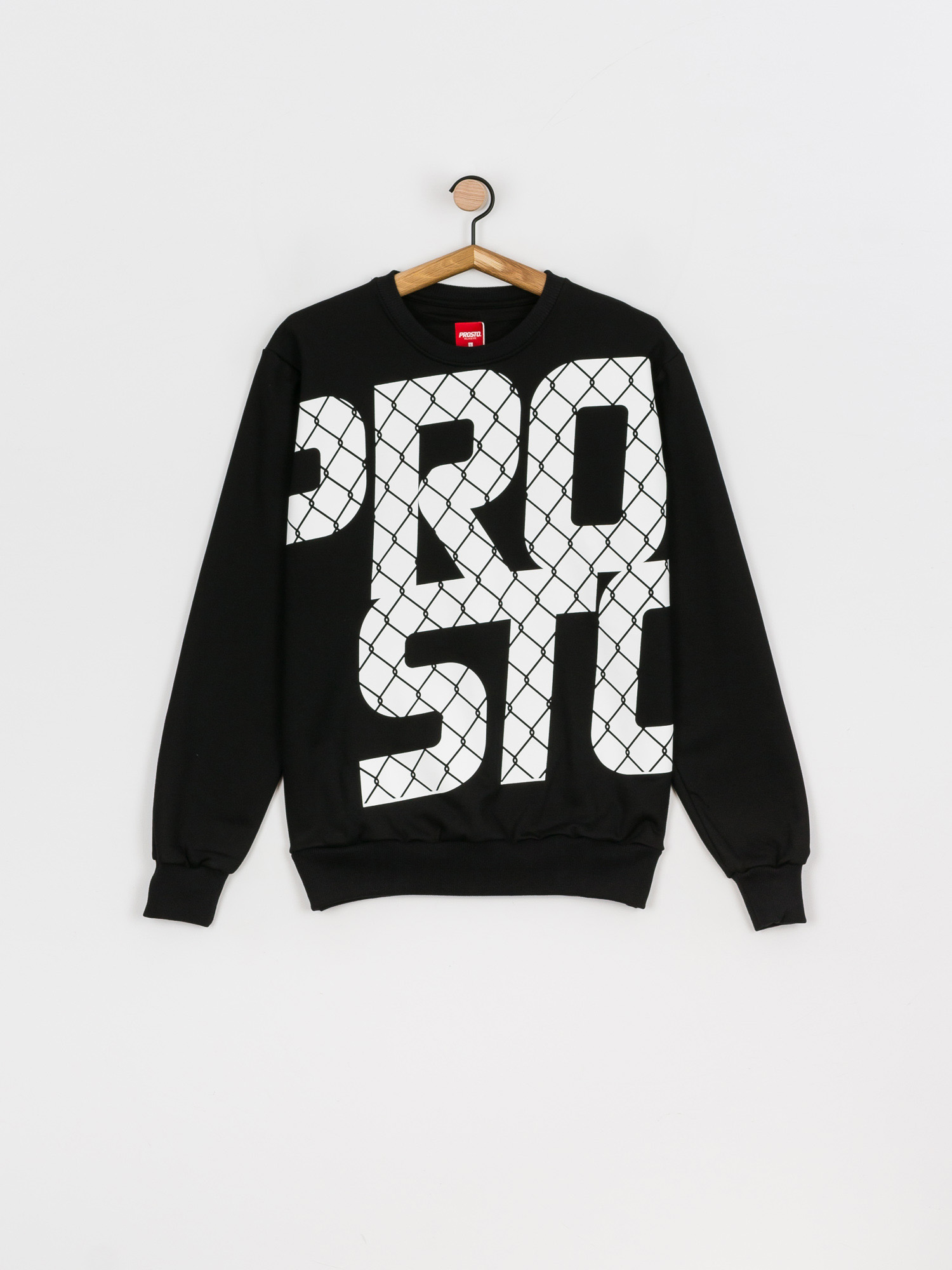 Prosto Big Fence Pulóver (black)