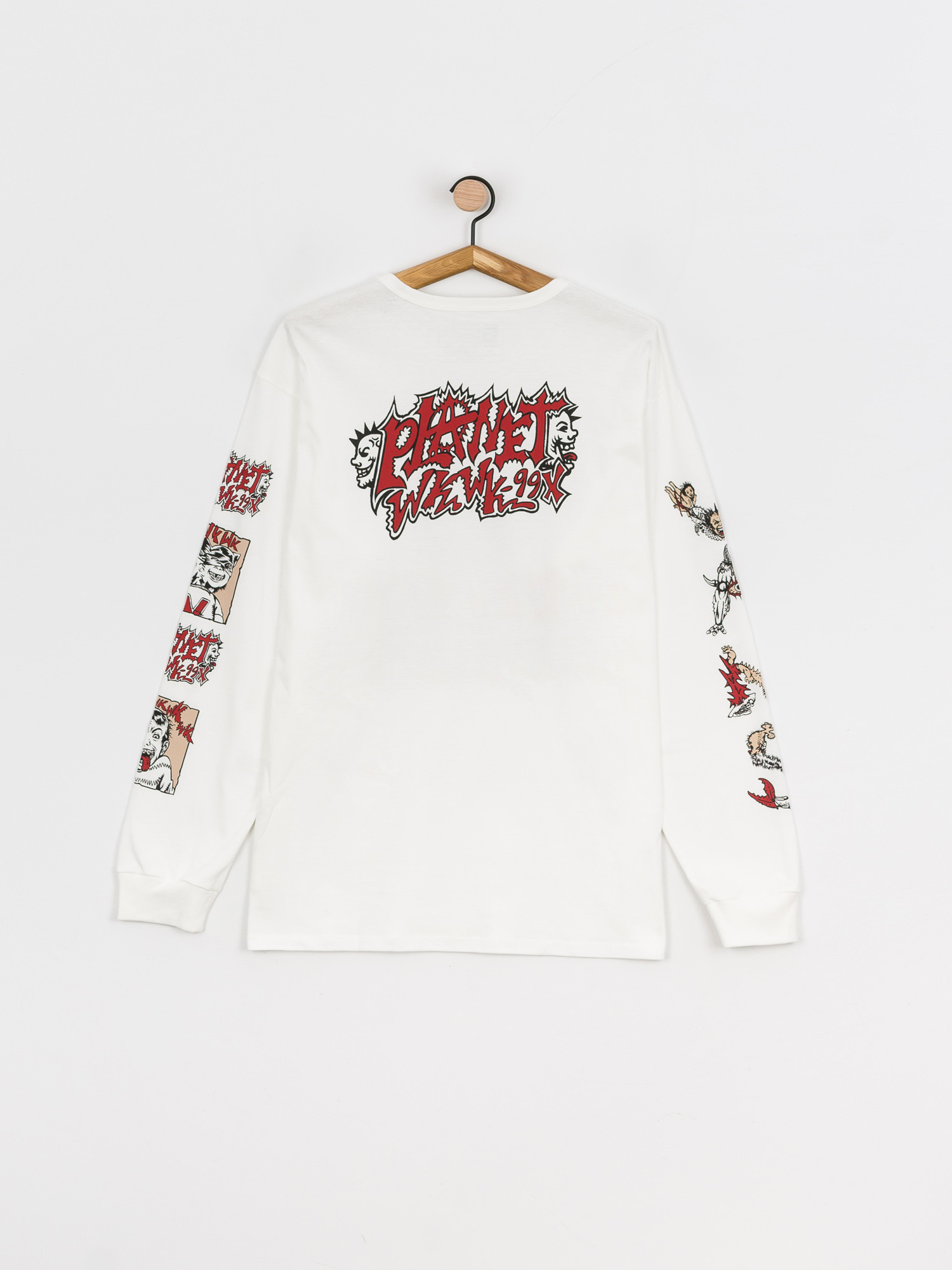 Vans Off The Wall Gallery Dwiky Ka Hosszú ujjú felső (white)