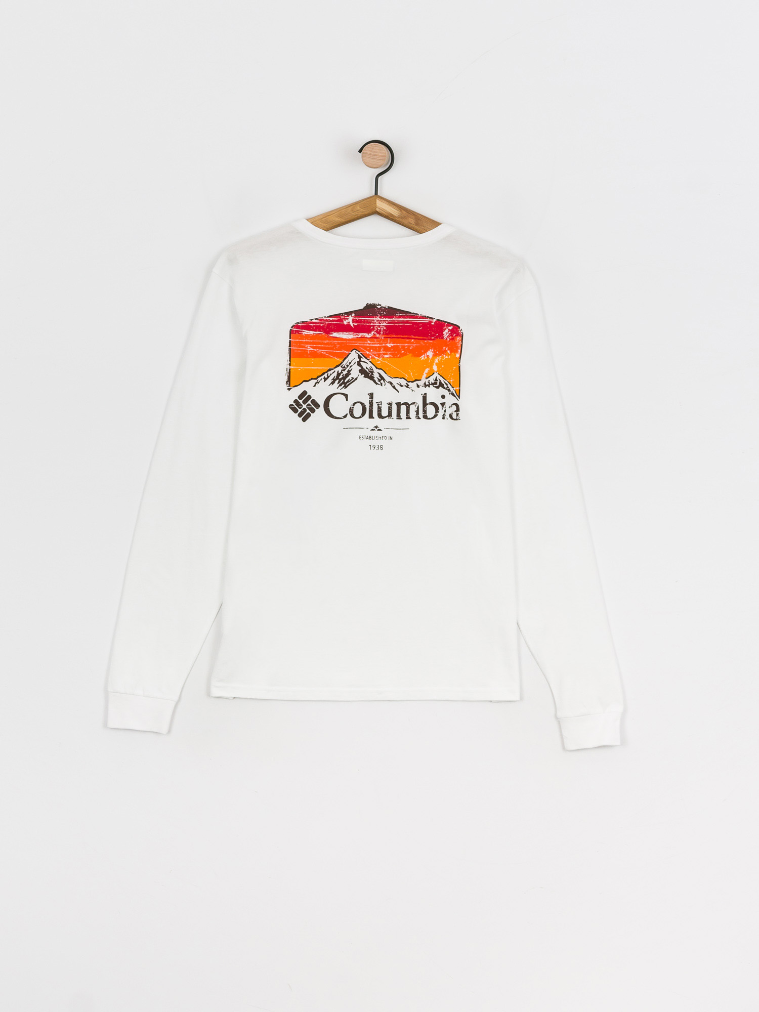 Columbia Pikewood Hosszú ujjú felső (white/hikers)