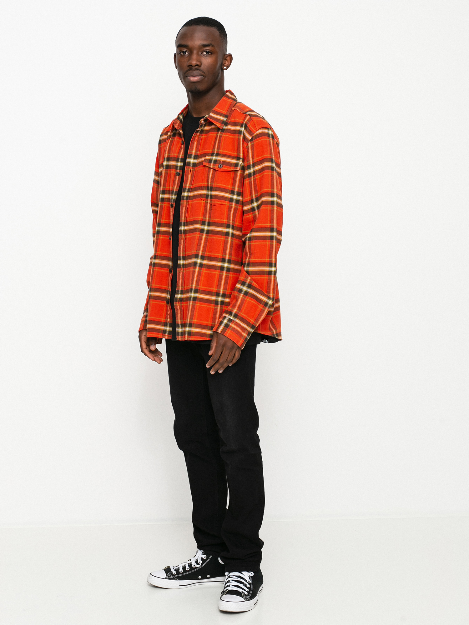 Patagonia Fjord Flannel Ing (lawrence/hot ember)