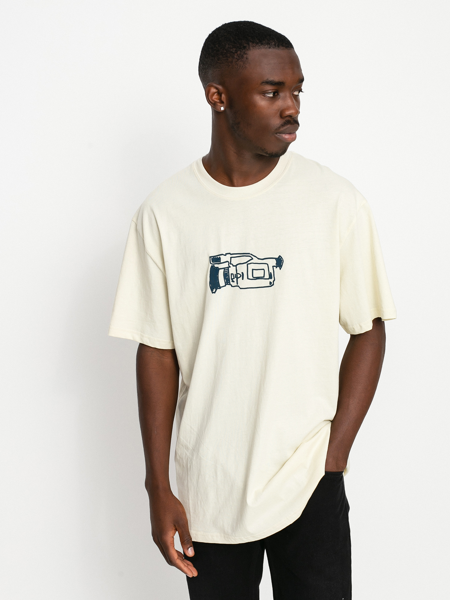 Enjoi Glitch póló (bone white)