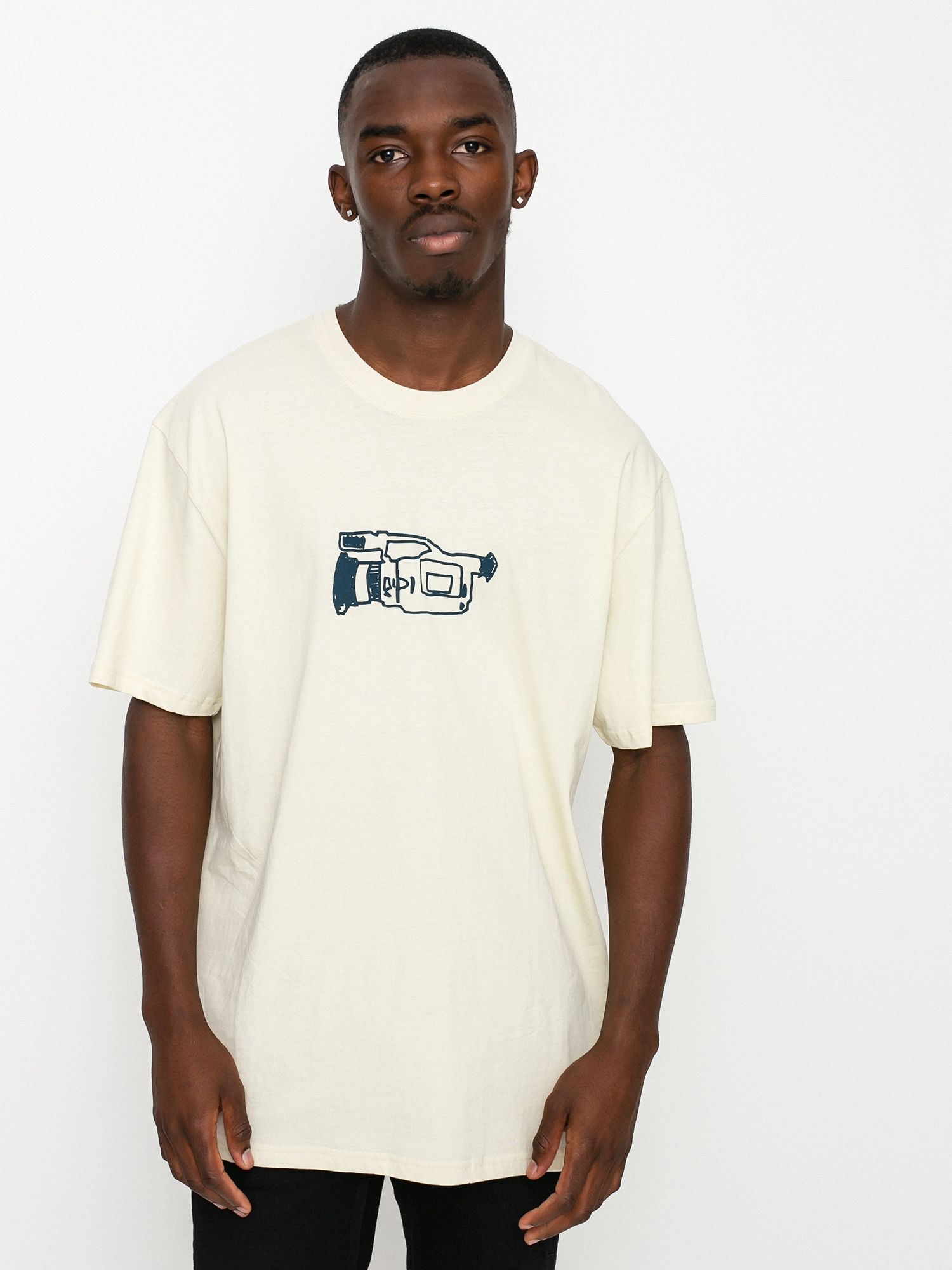 Enjoi Glitch póló (bone white)