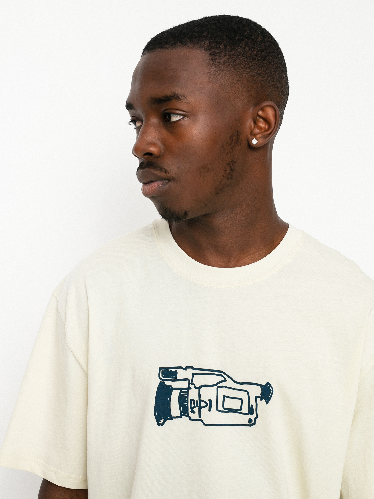 Enjoi Glitch póló (bone white)