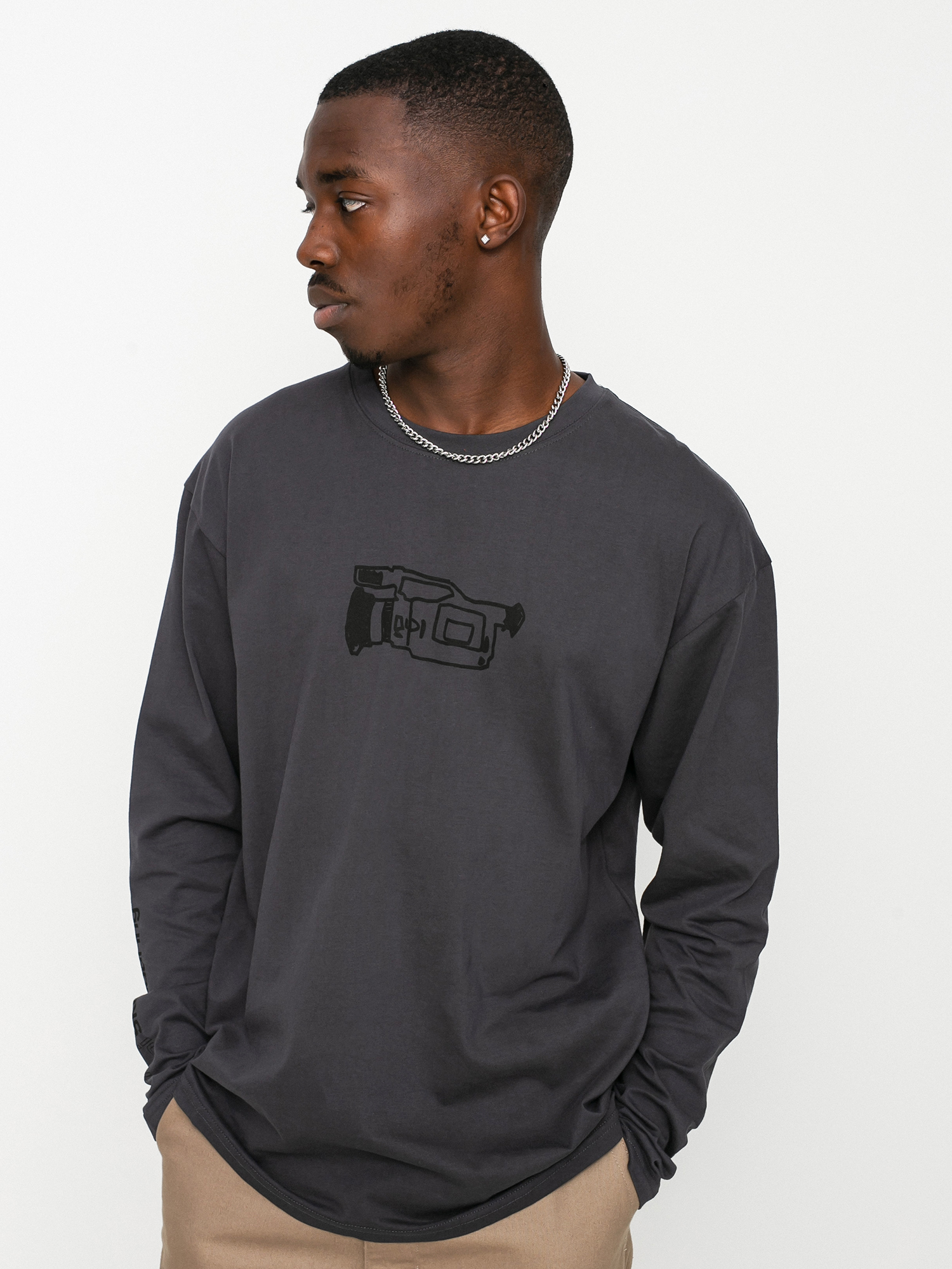 Enjoi Glitch Hosszú ujjú felső (vintage/black)