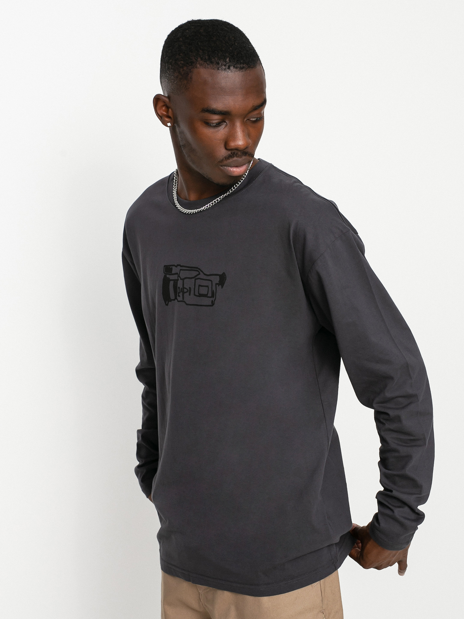 Enjoi Glitch Hosszú ujjú felső (vintage/black)