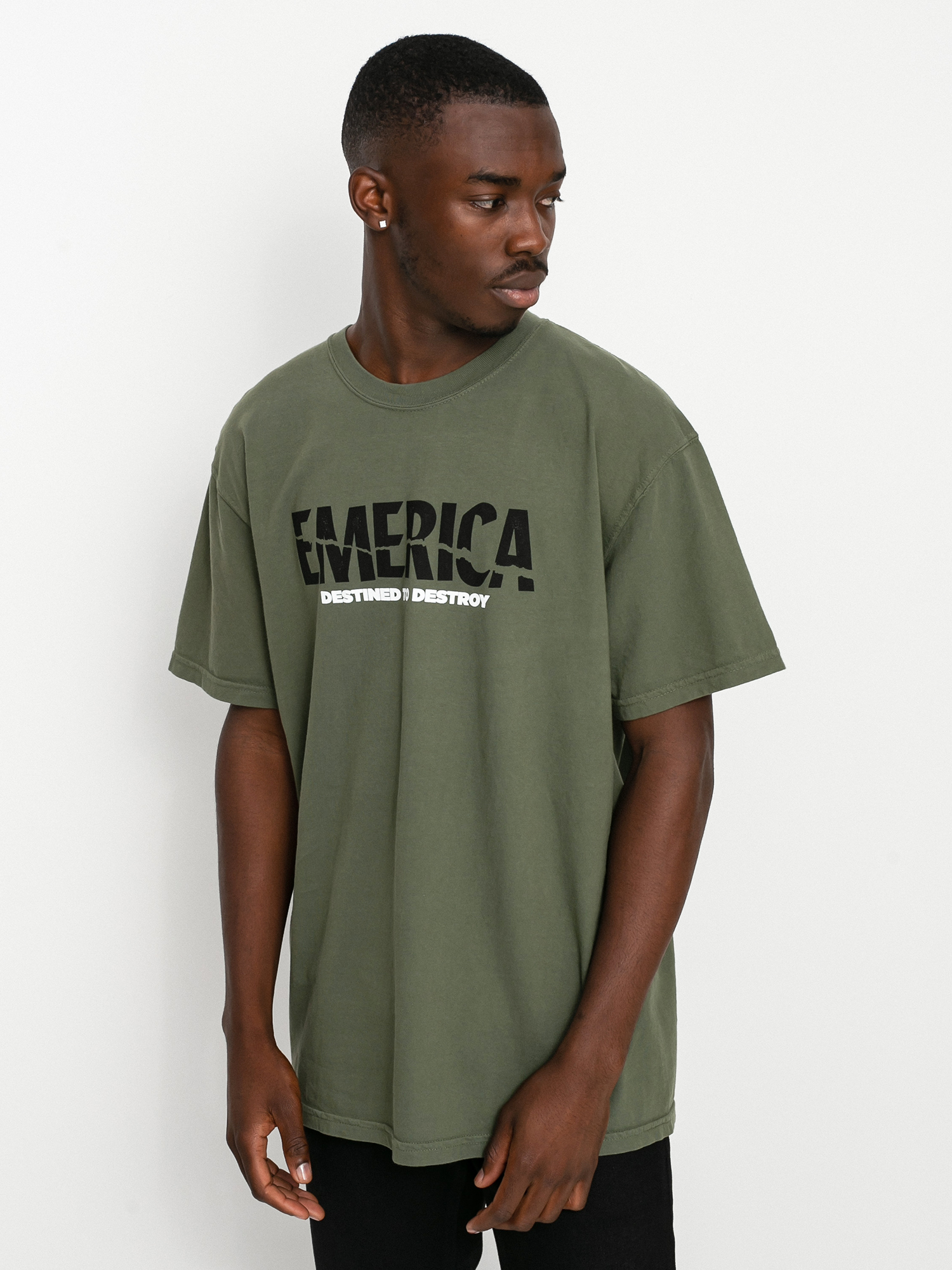 Emerica Psycho póló (sage)