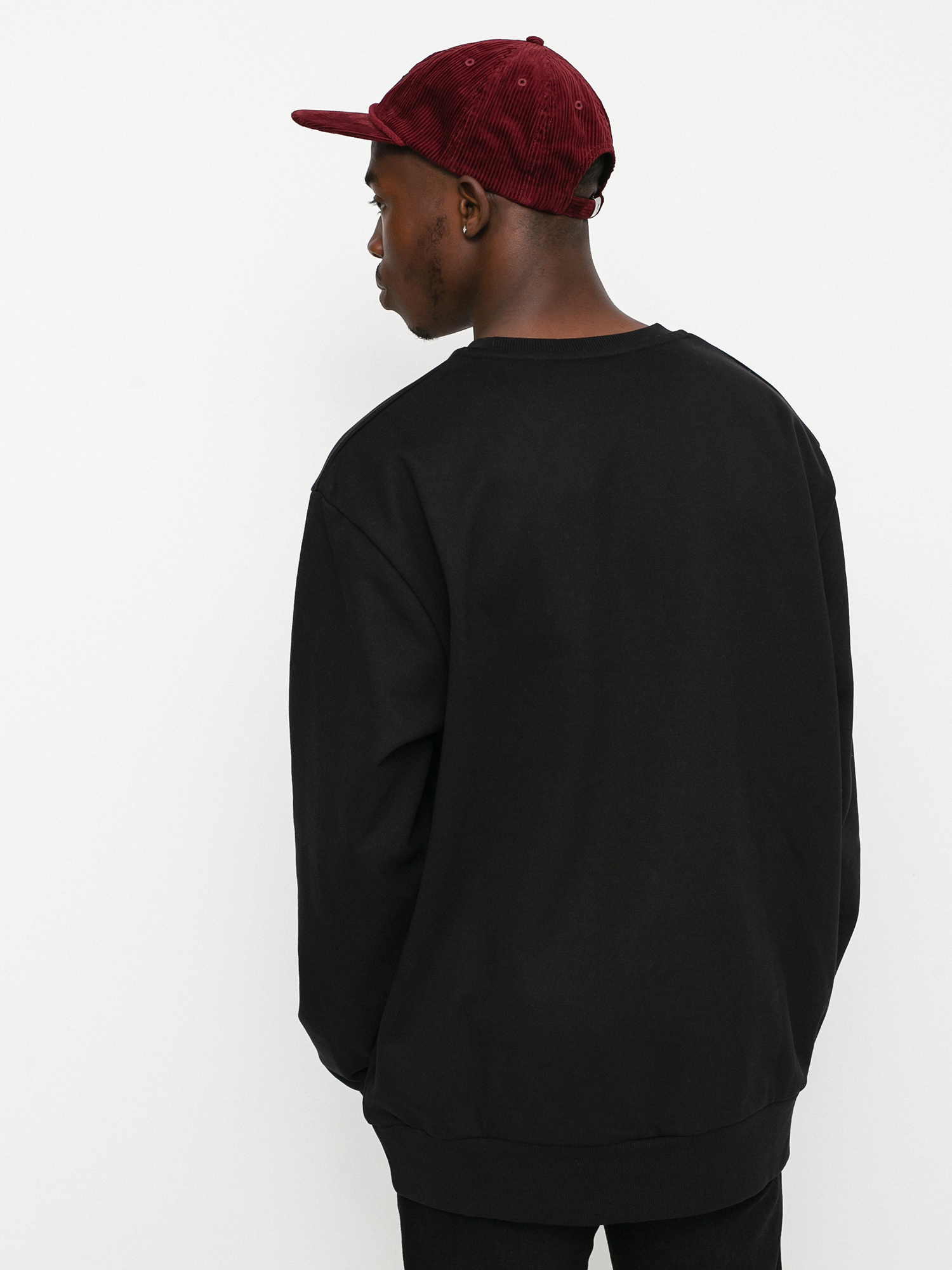 Carhartt WIP Script Embroidery Pulóver (black/white)