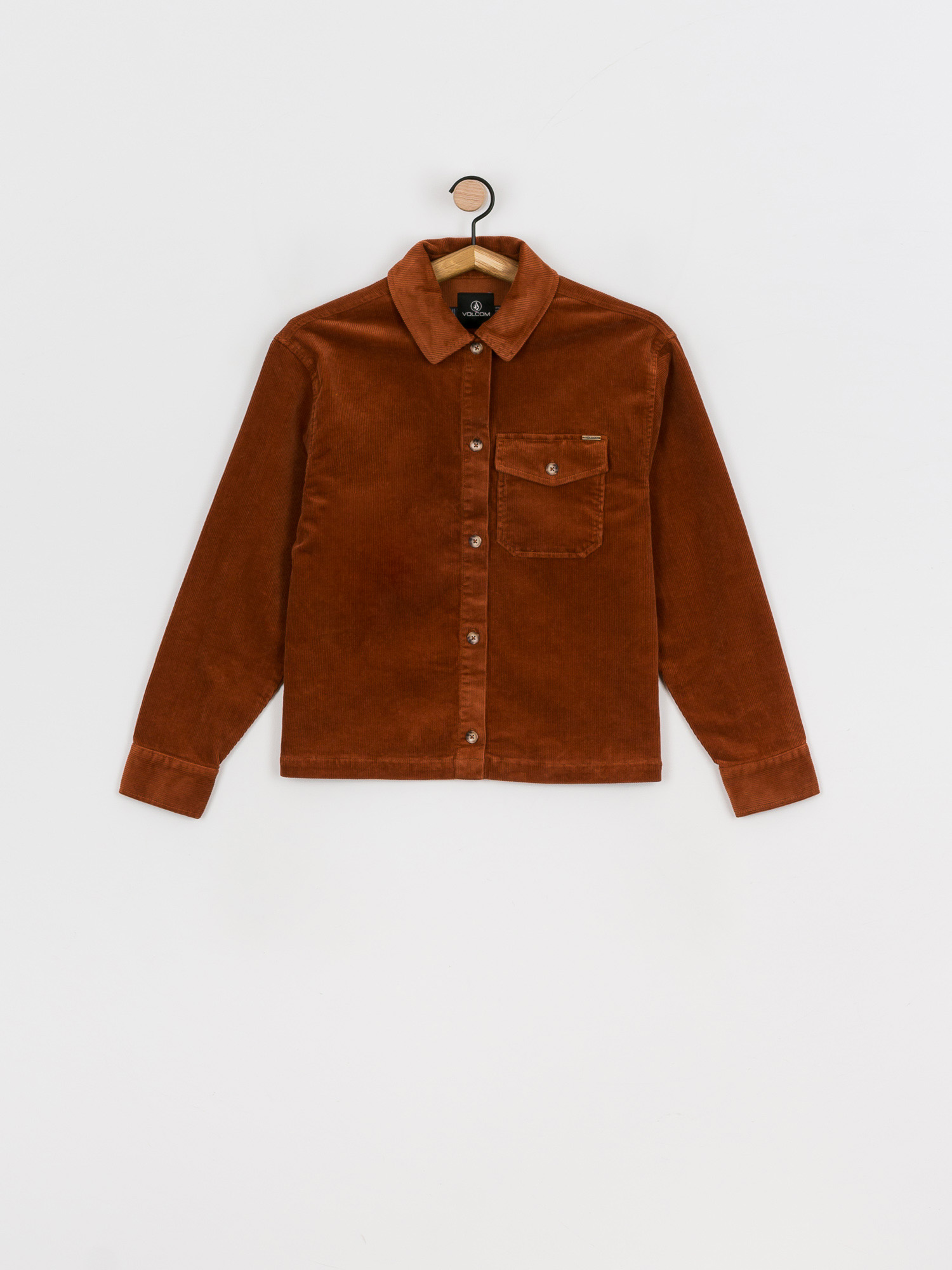 Volcom Sha Lala Shacket Ing Wmn (mocha)