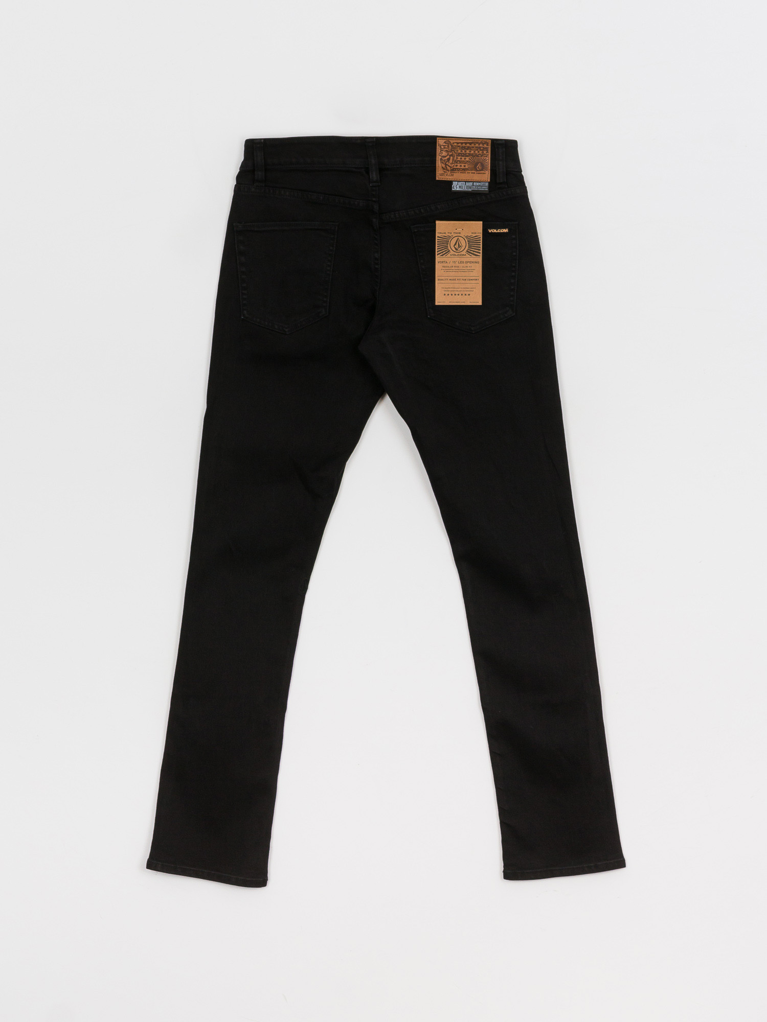 Volcom Vorta Denim Kisnadrág (black out)