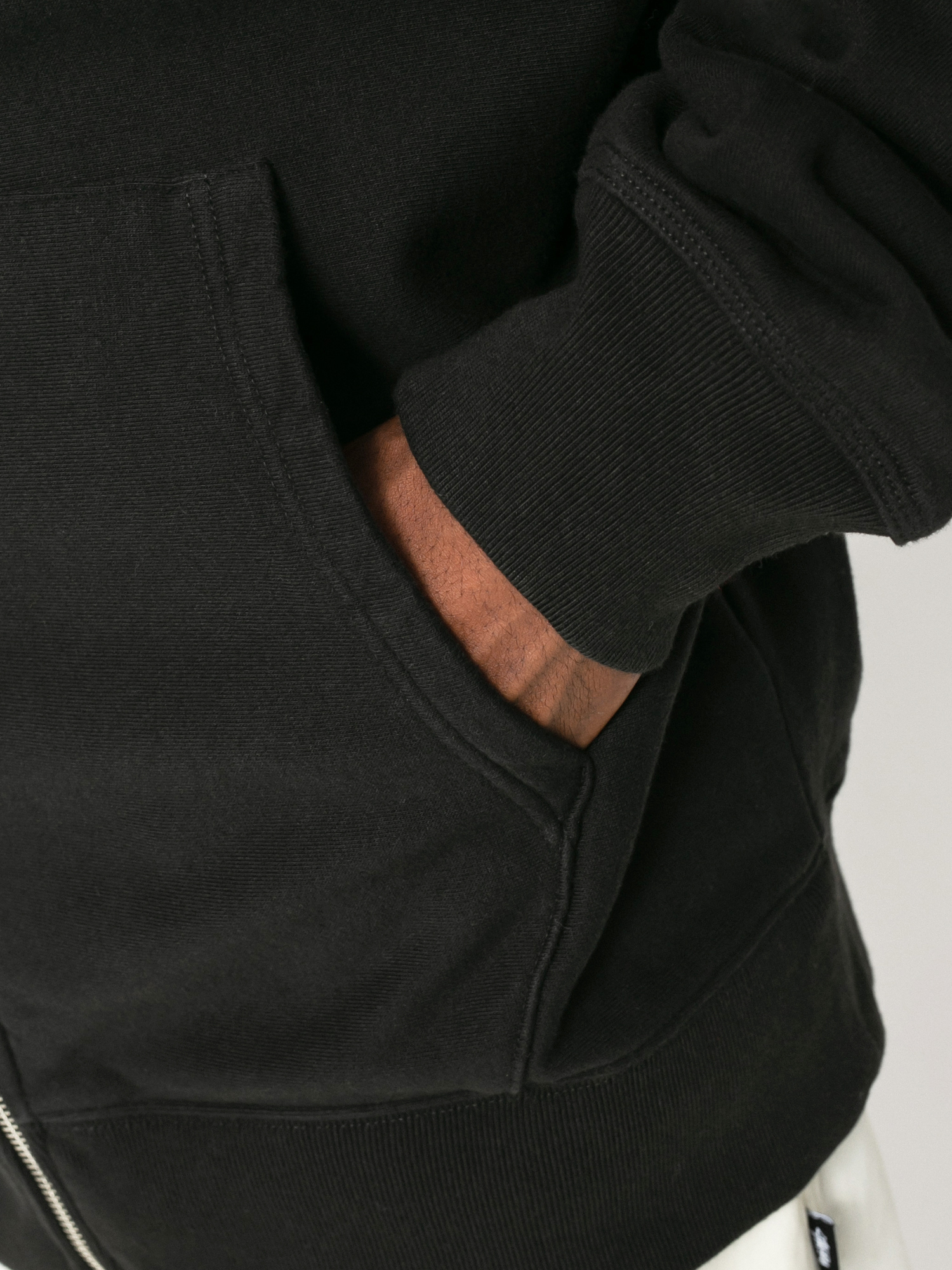 Stussy Stock Logo ZHD Kapucnis pulóver (black)