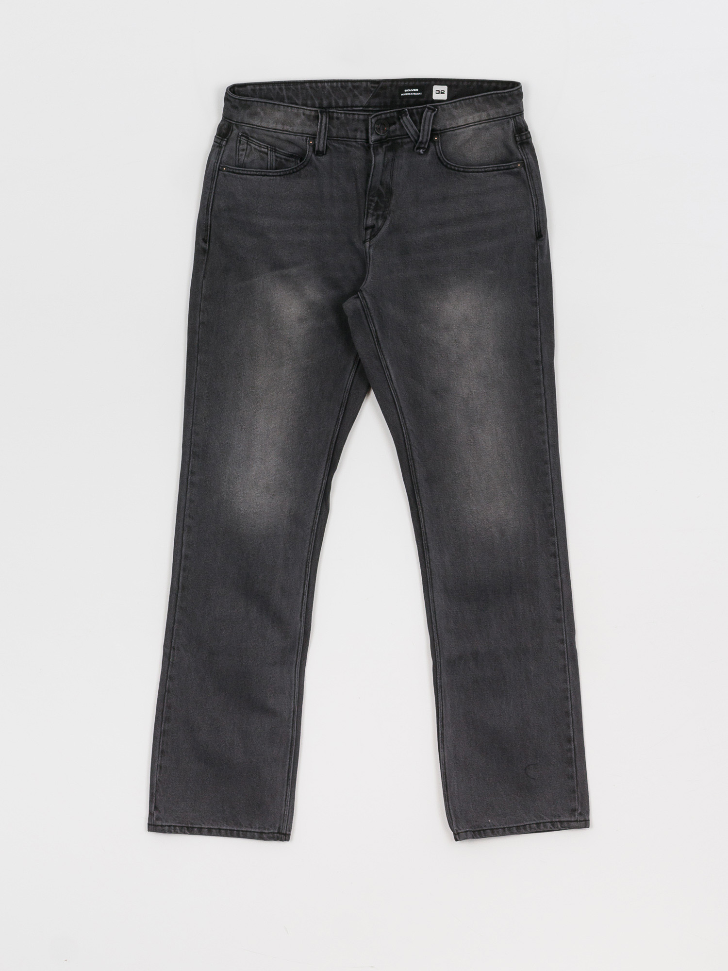 Volcom Solver Denim Kisnadrág (fade to black)