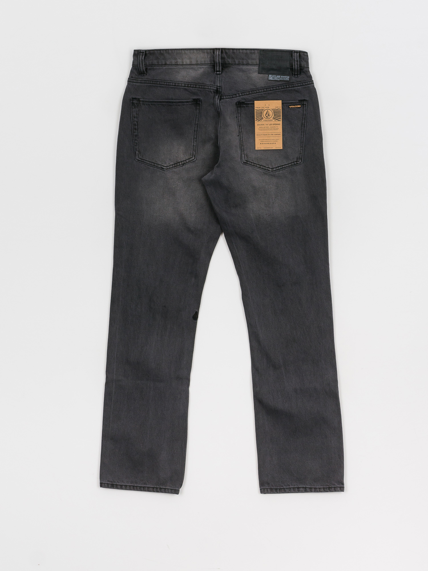 Volcom Solver Denim Kisnadrág (fade to black)