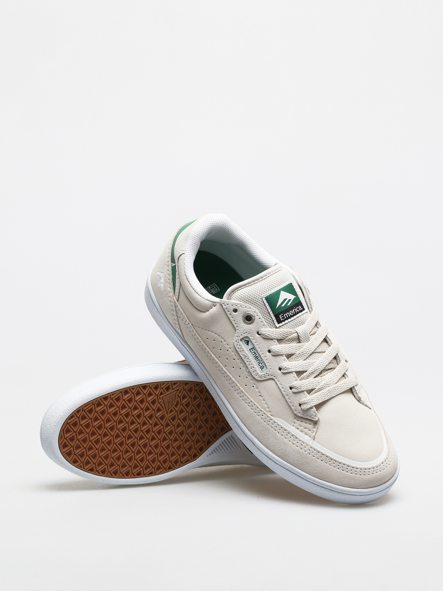 Emerica Gamma Cipők (white/green/gum)