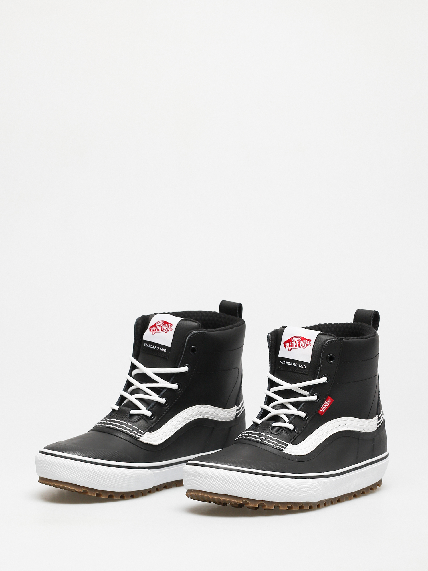 Vans Standard Mid Snow MTE Cipők (black/white)