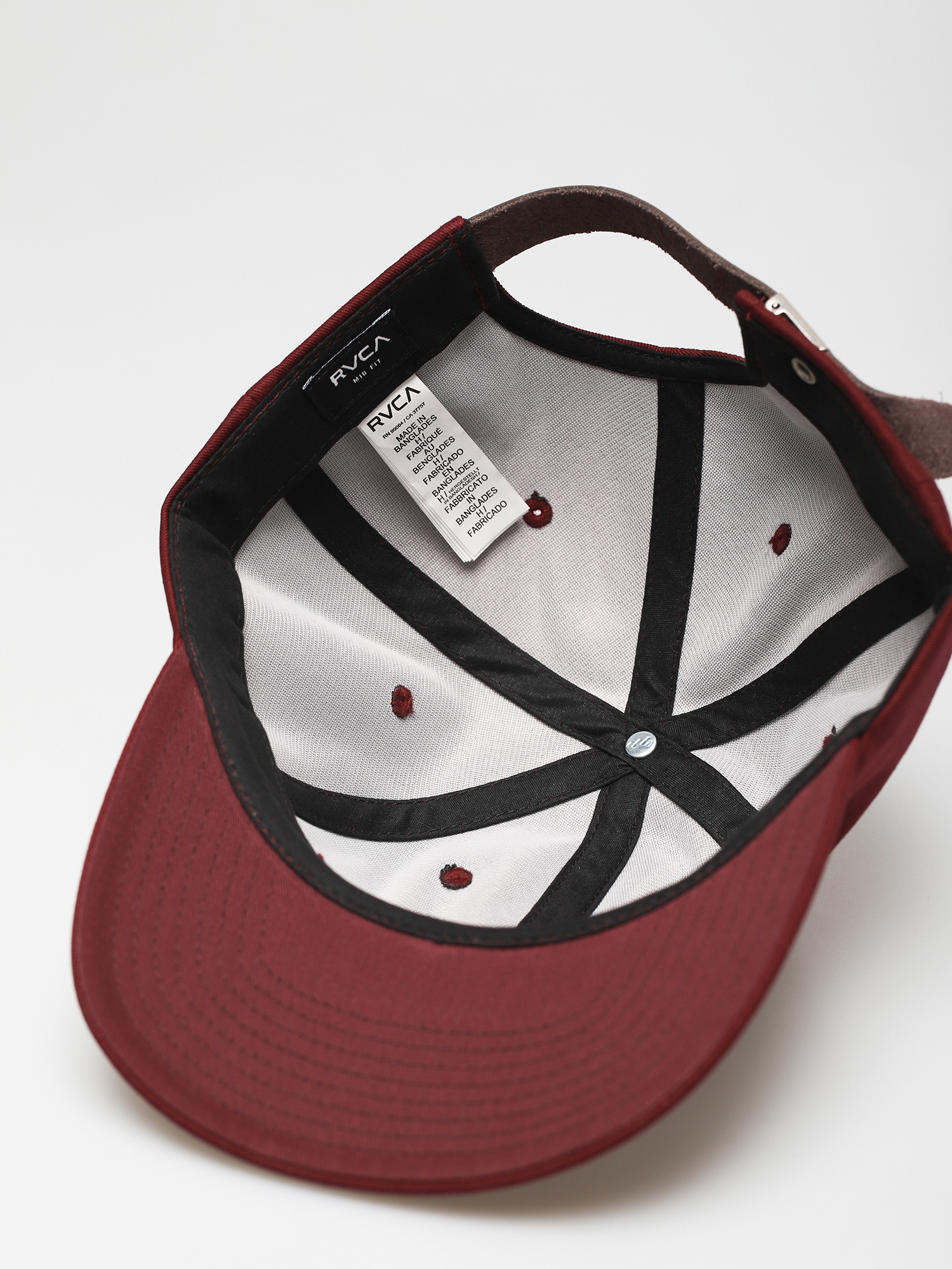 RVCA Anp Cap Baseball sapka (oxblood red)