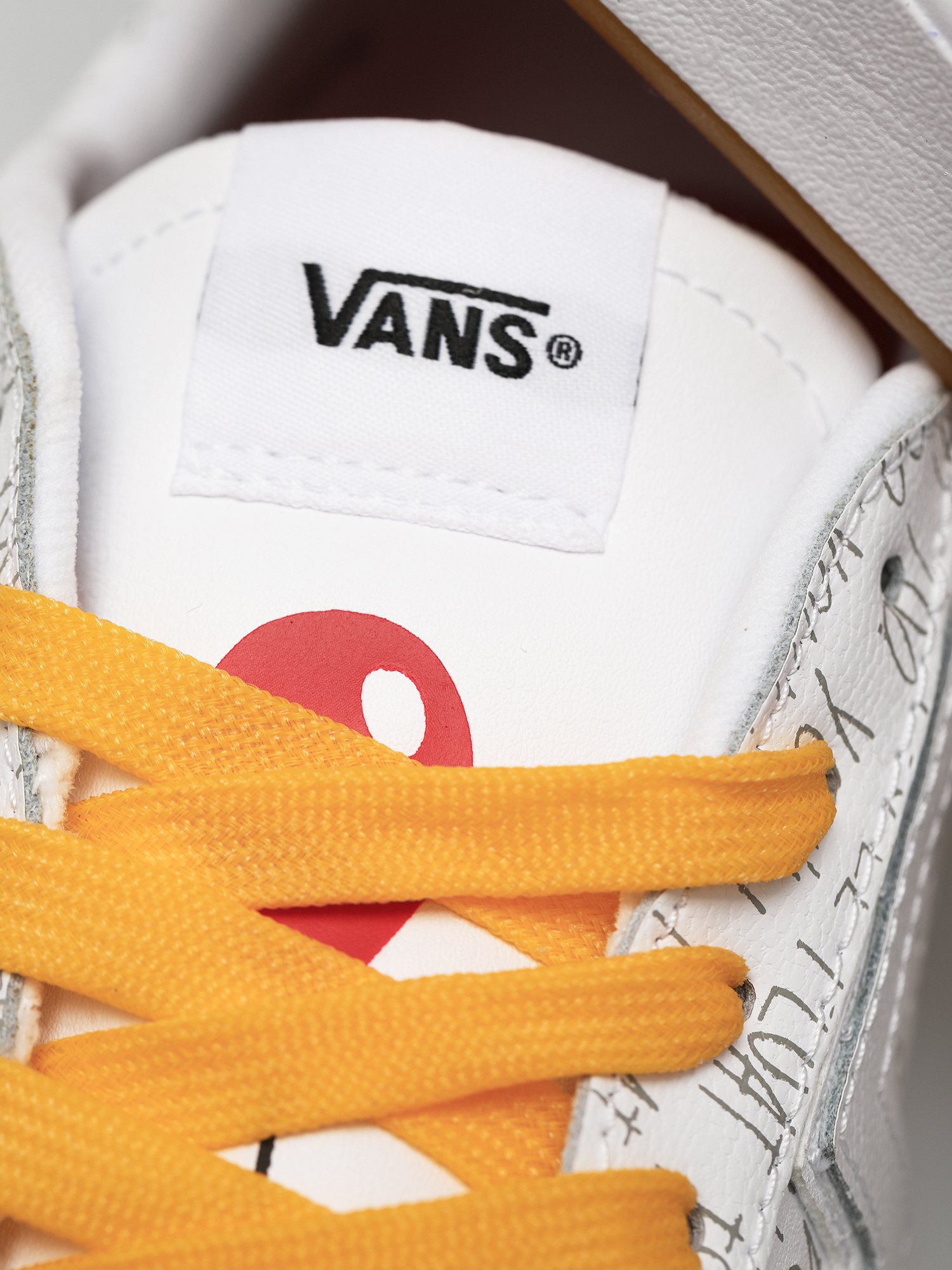 Vans X Terror Lowland CC Cipők (true white/spectra yellow)