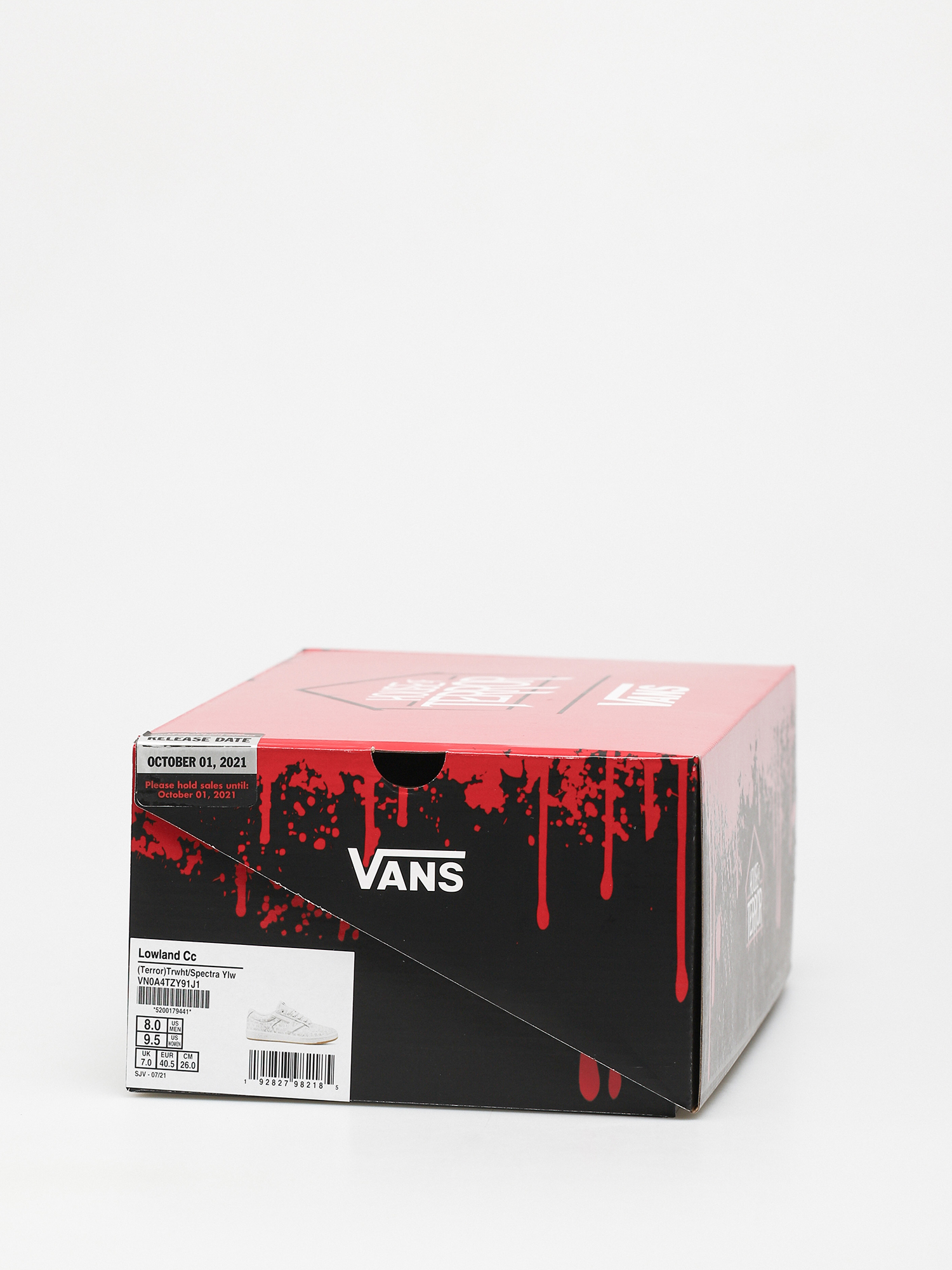 Vans X Terror Lowland CC Cipők (true white/spectra yellow)